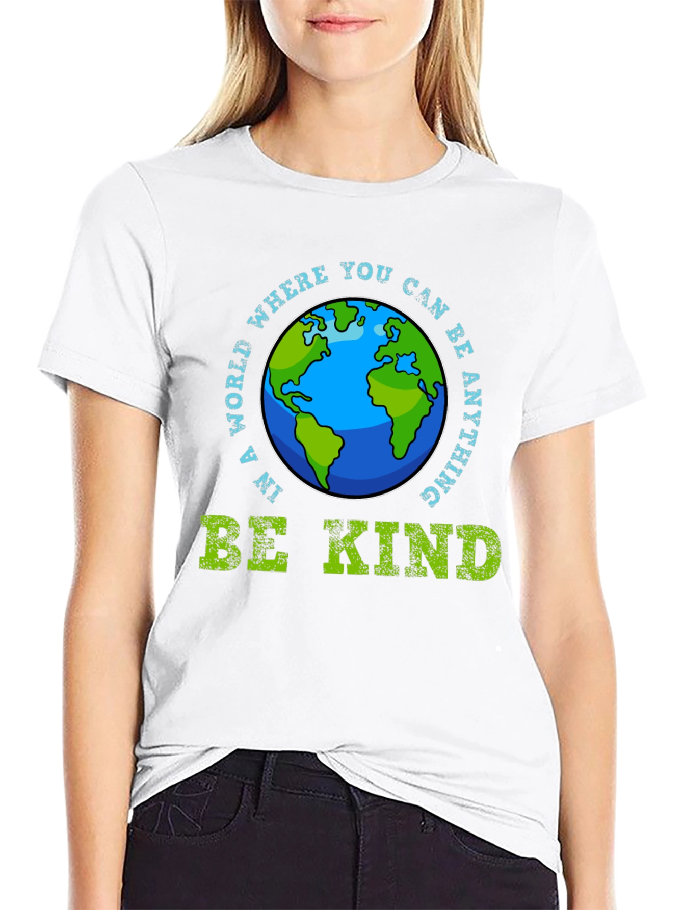 Be Kind Earth Graphic T-Shirt