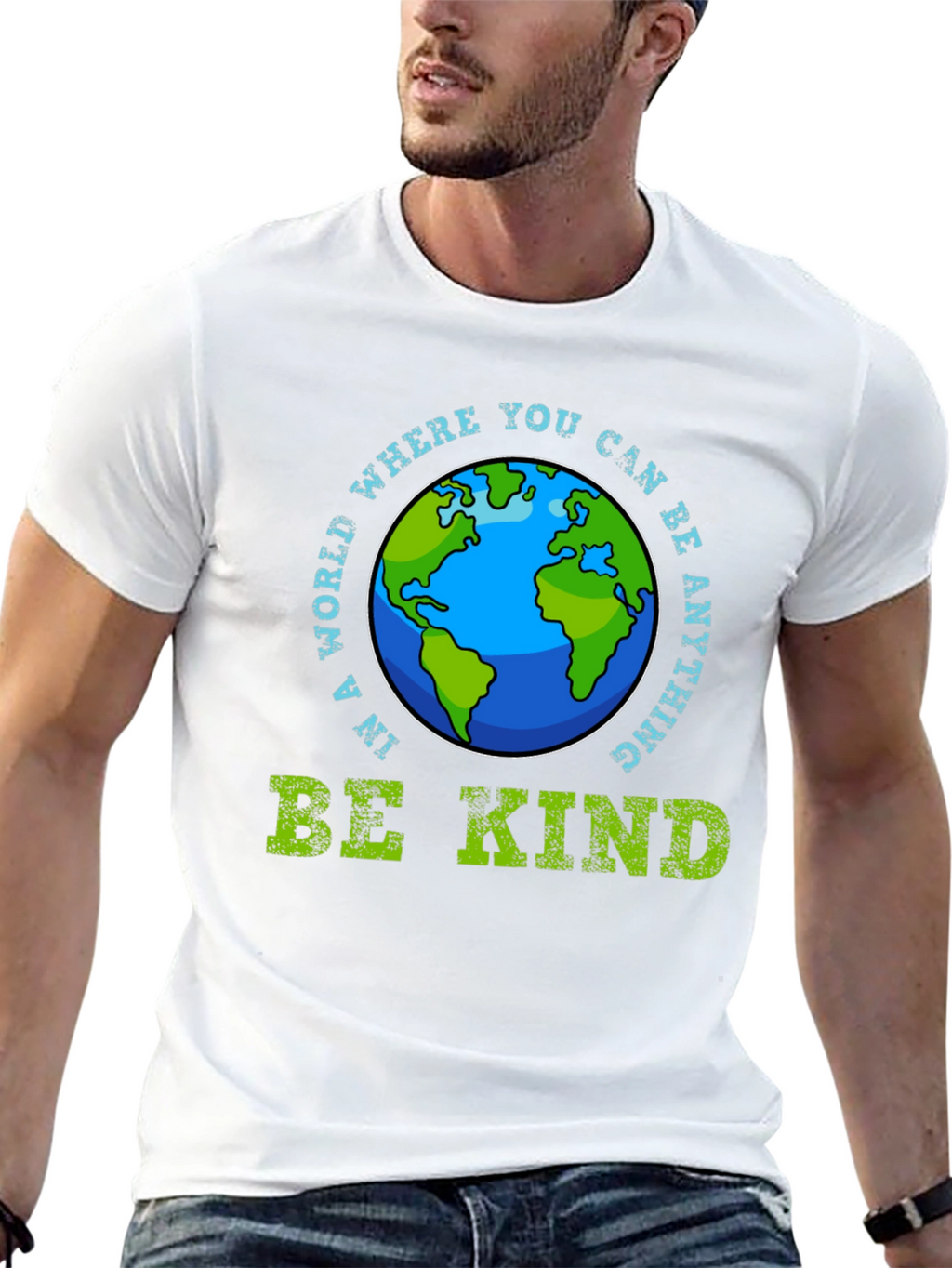 Be Kind Earth Graphic T-Shirt