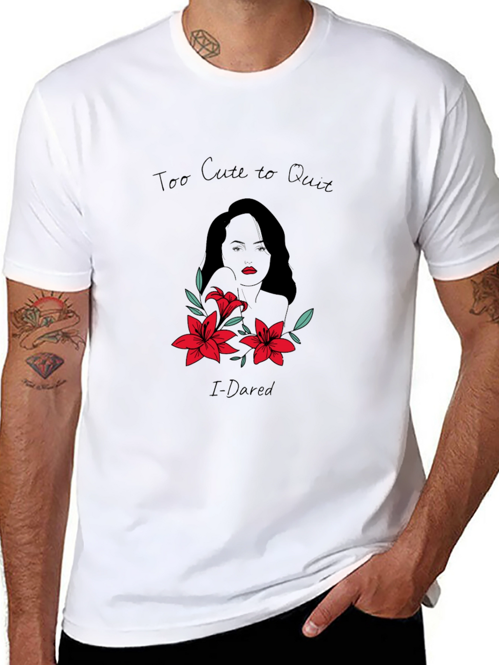 Too Cute To Quit Graphic Tee