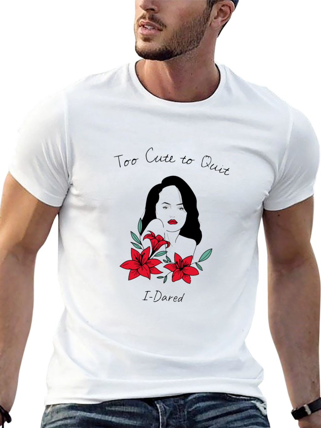 Too Cute To Quit Graphic Tee