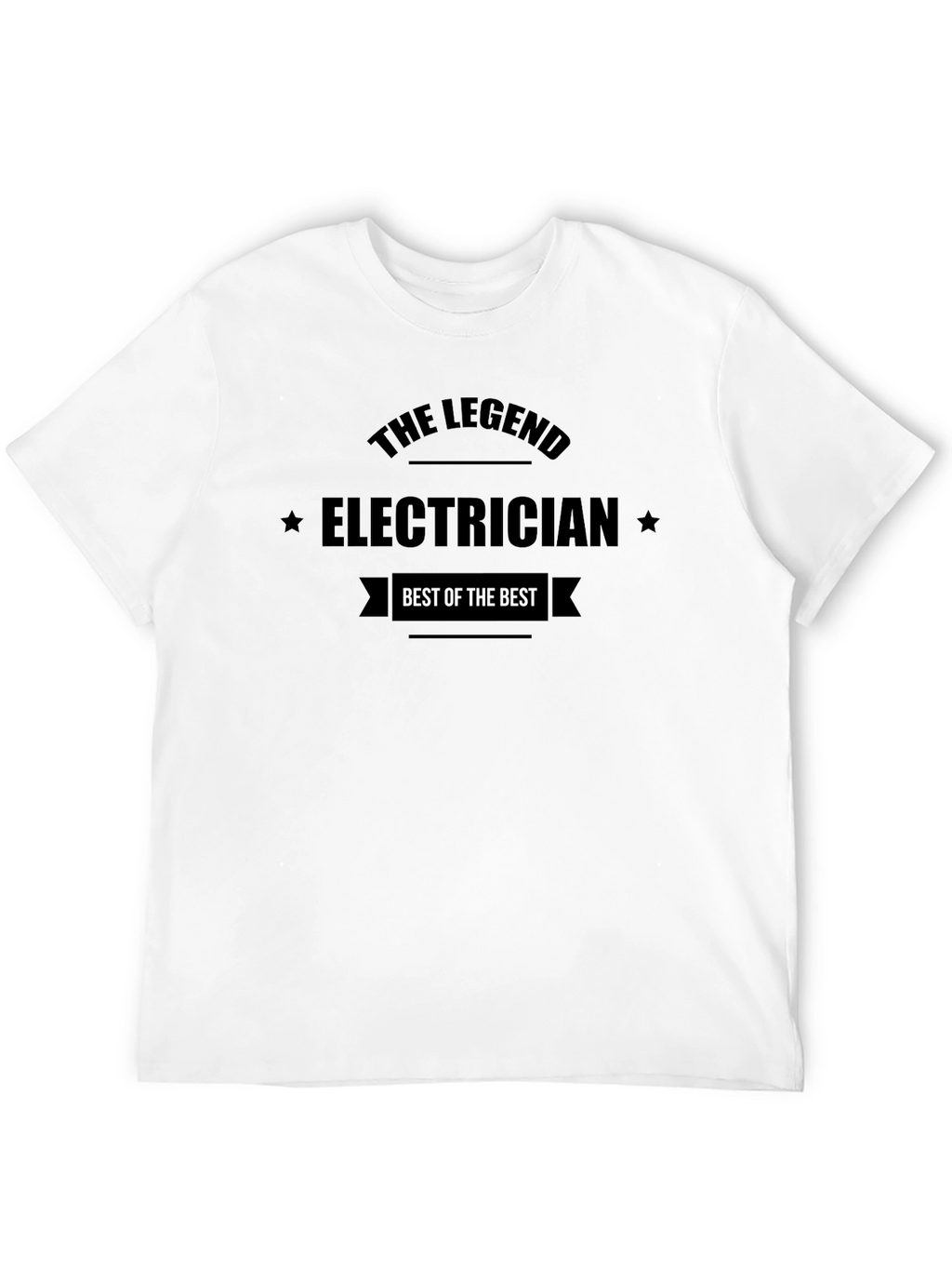 The Legend Electrician Black T-Shirt