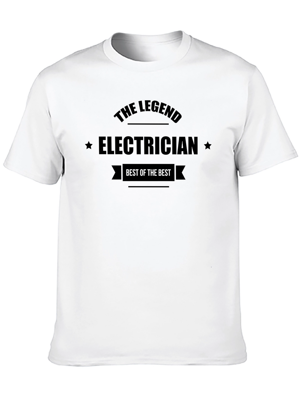 The Legend Electrician Black T-Shirt