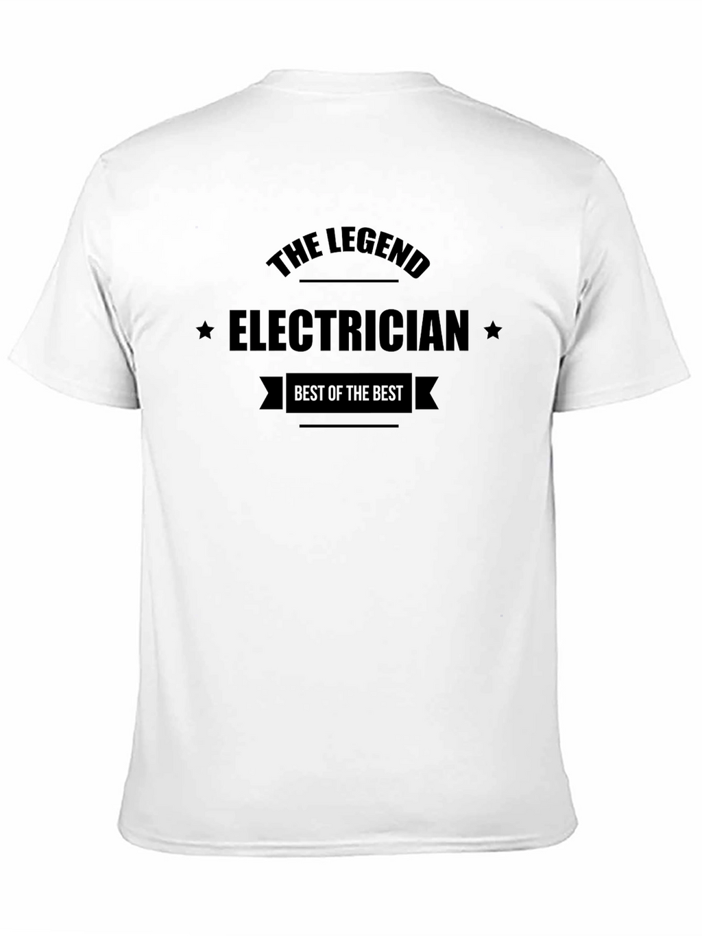 The Legend Electrician Black T-Shirt