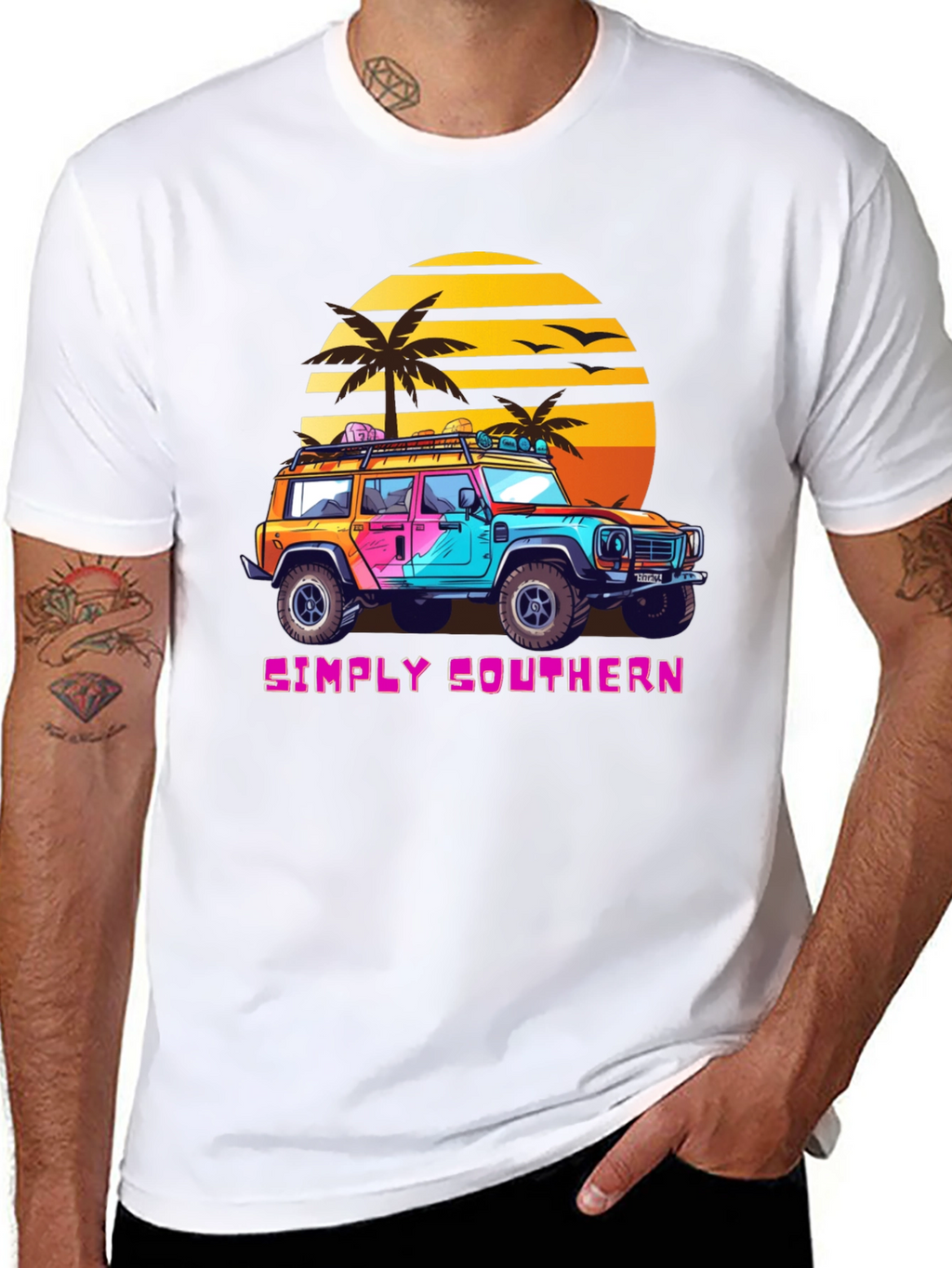 Simply Southern Retro Sunset Off-Road T-Shirt