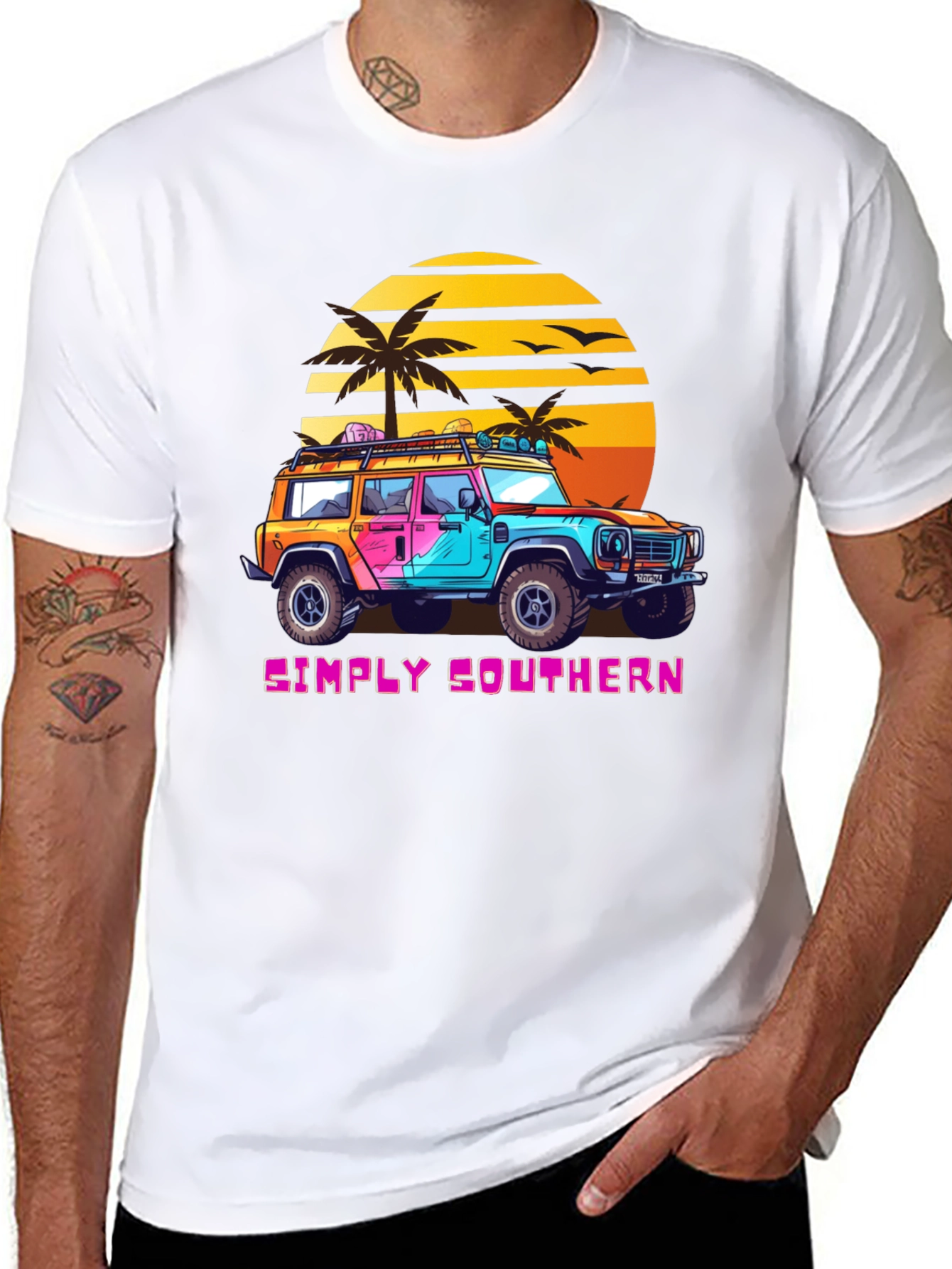 Simply Southern Retro Sunset Off-Road T-Shirt