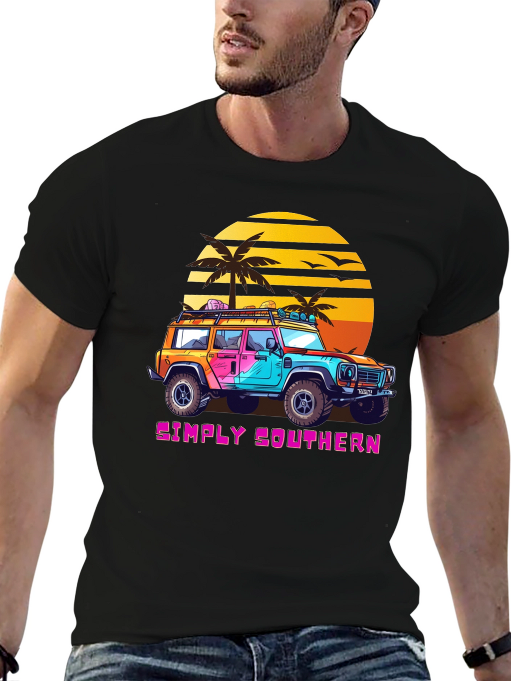 Simply Southern Retro Sunset Off-Road T-Shirt