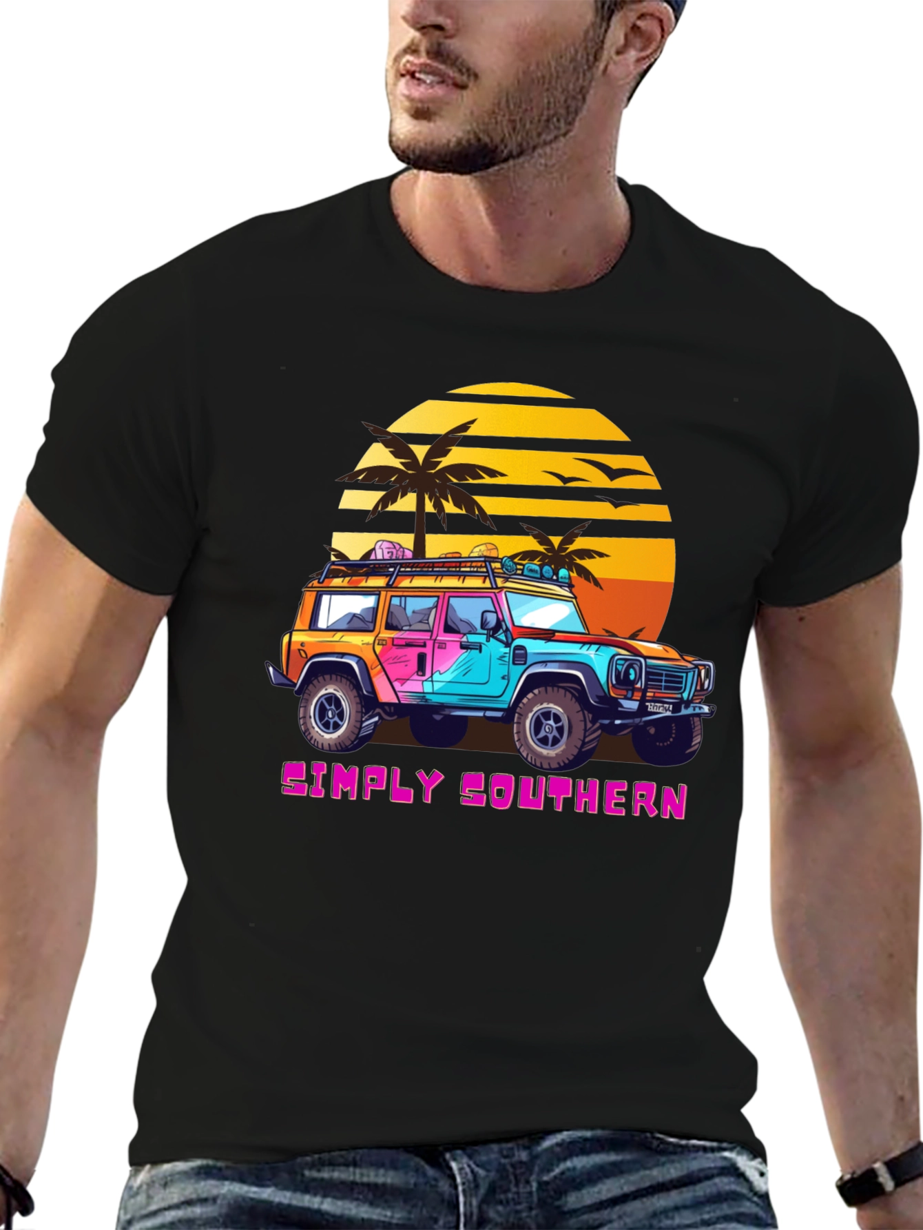 Simply Southern Retro Sunset Off-Road T-Shirt