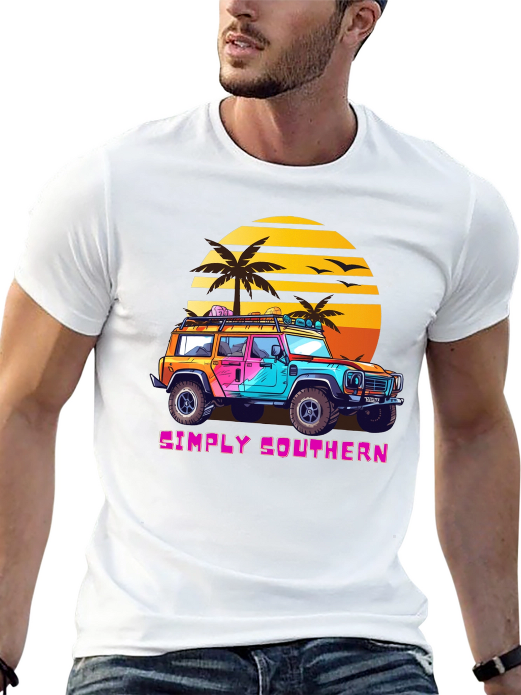Simply Southern Retro Sunset Off-Road T-Shirt