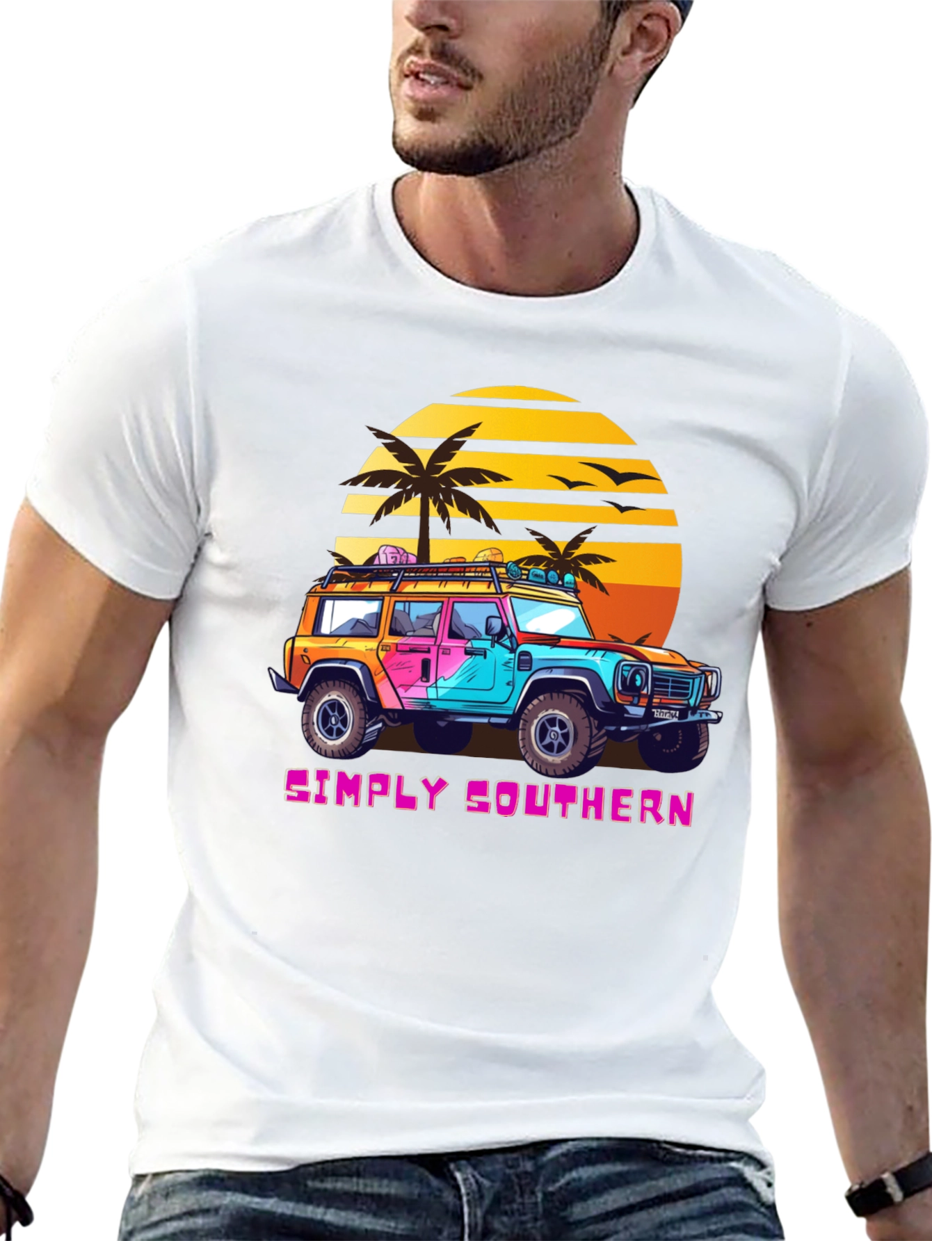 Simply Southern Retro Sunset Off-Road T-Shirt