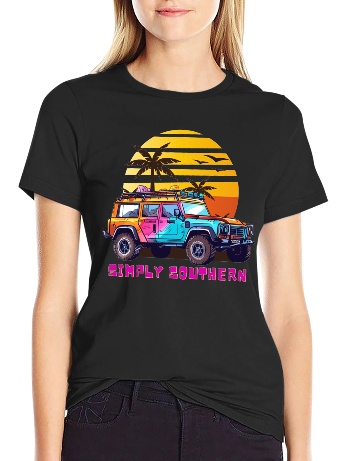 Simply Southern Retro Sunset Off-Road T-Shirt