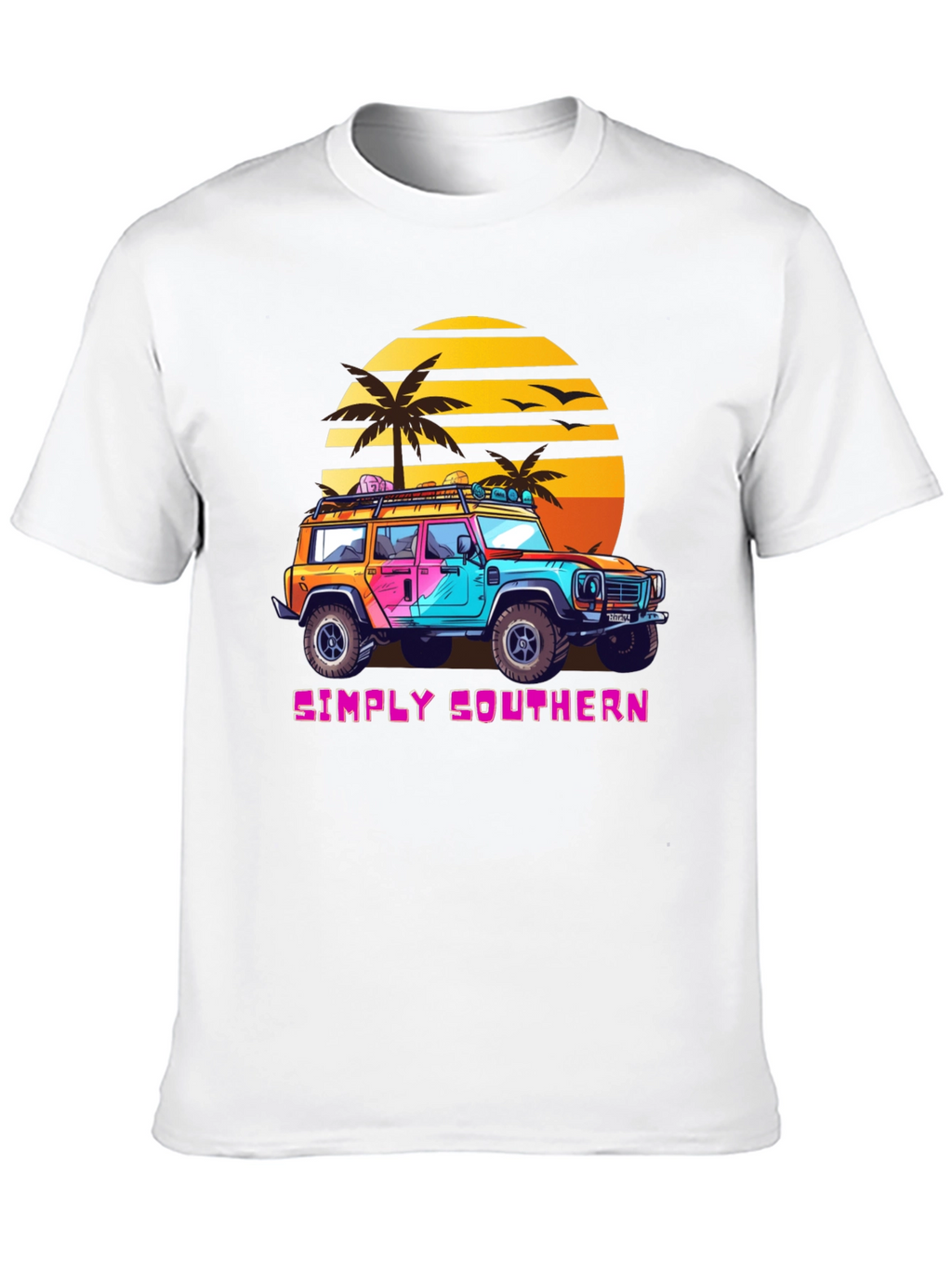 Simply Southern Retro Sunset Off-Road T-Shirt