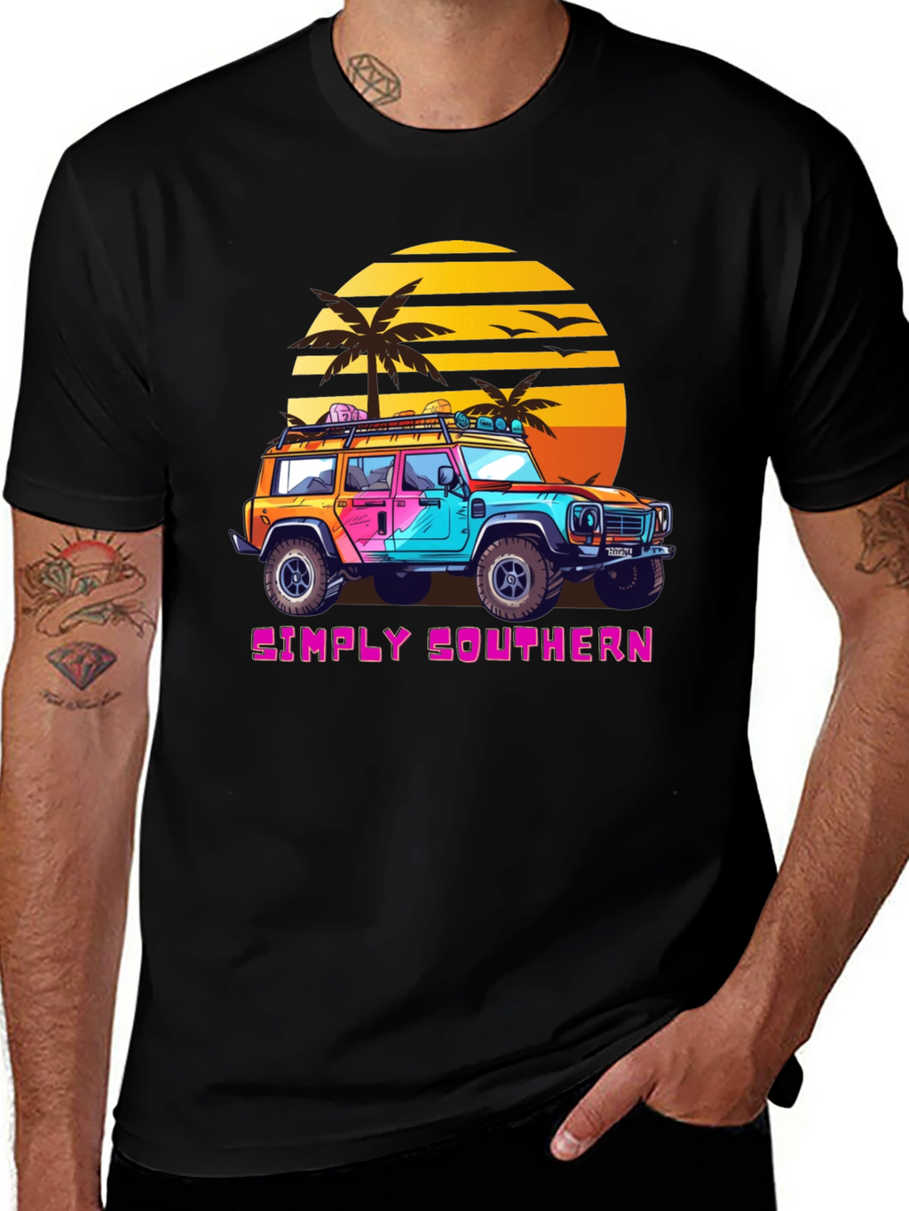 Simply Southern Retro Sunset Off-Road T-Shirt
