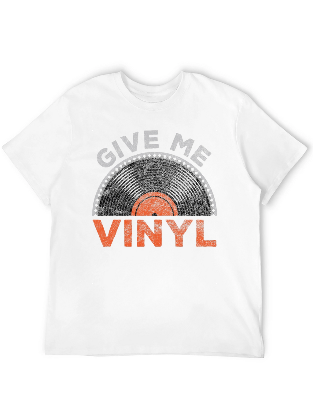 Give Me Vinyl Graphic Tee - Music Lover Shirt