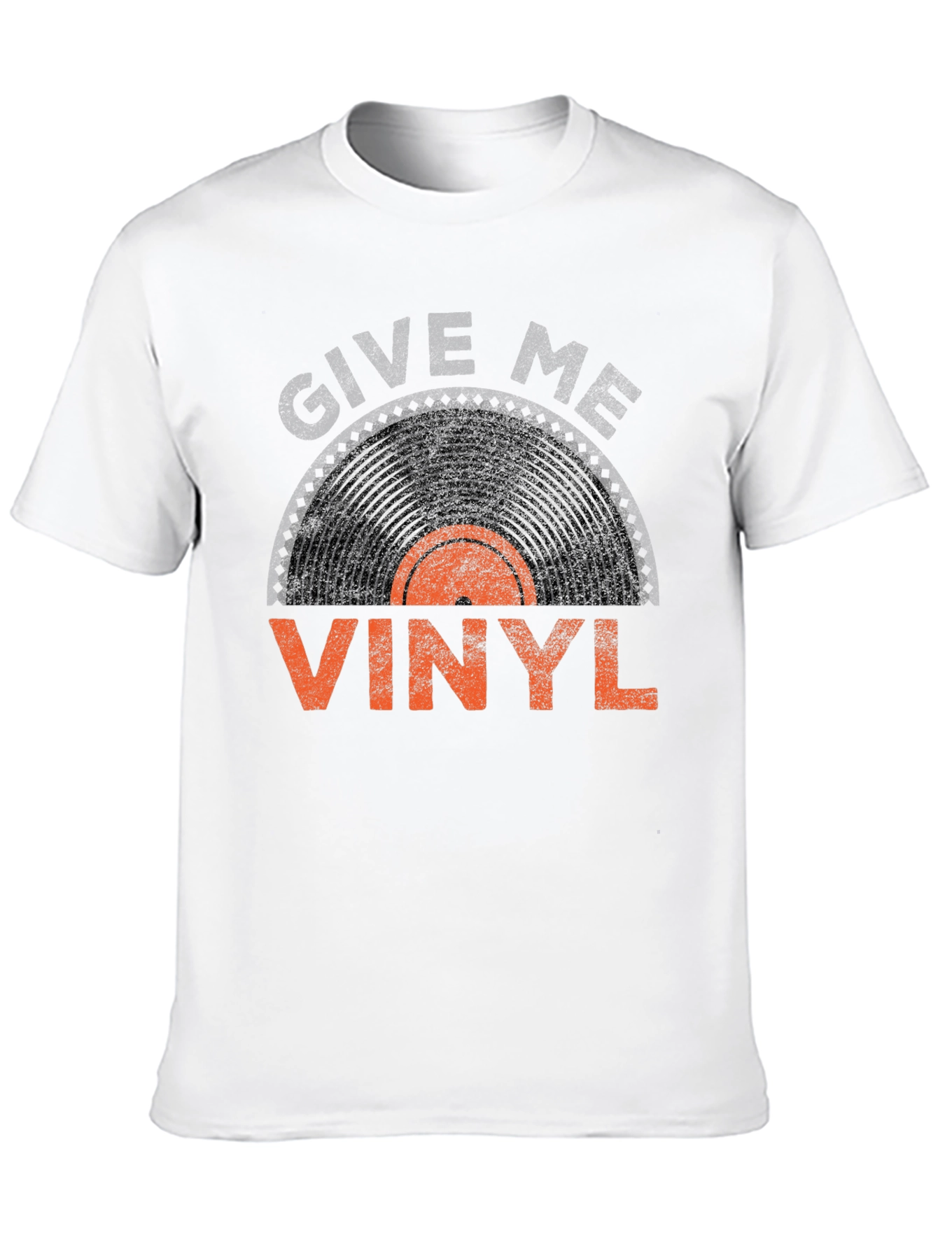Give Me Vinyl Graphic Tee - Music Lover Shirt