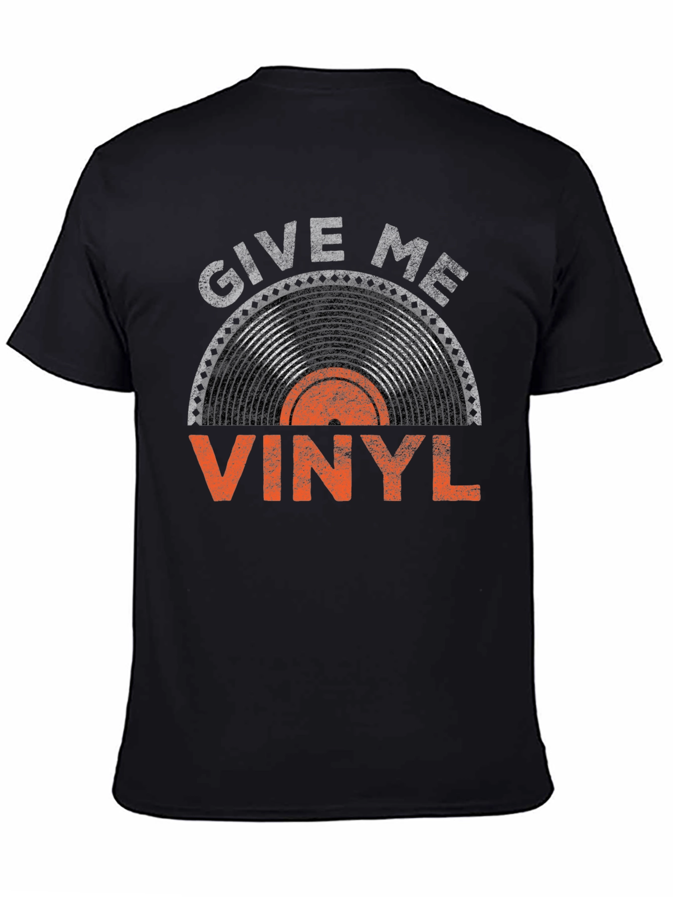 Give Me Vinyl Graphic Tee - Music Lover Shirt