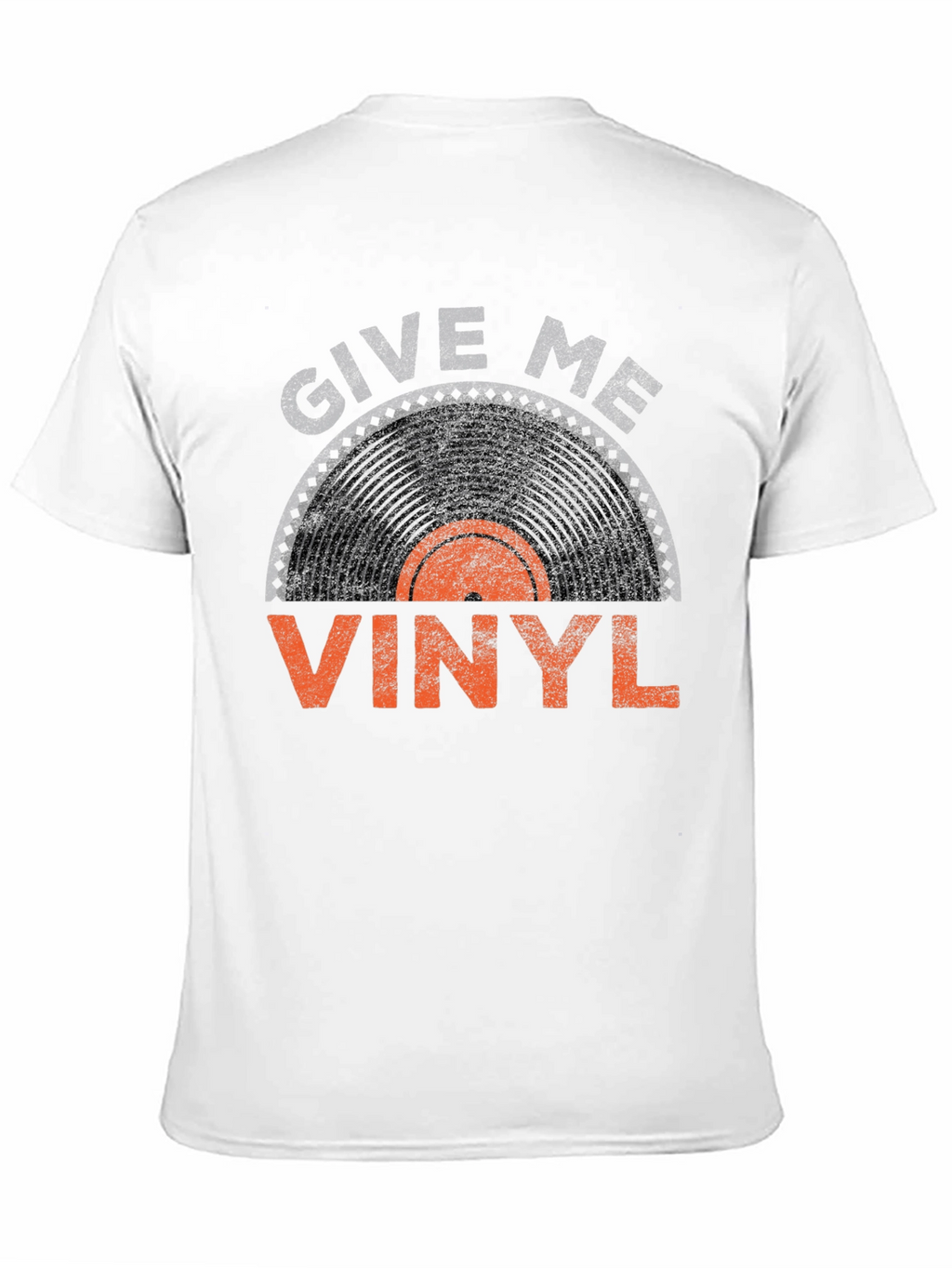Give Me Vinyl Graphic Tee - Music Lover Shirt