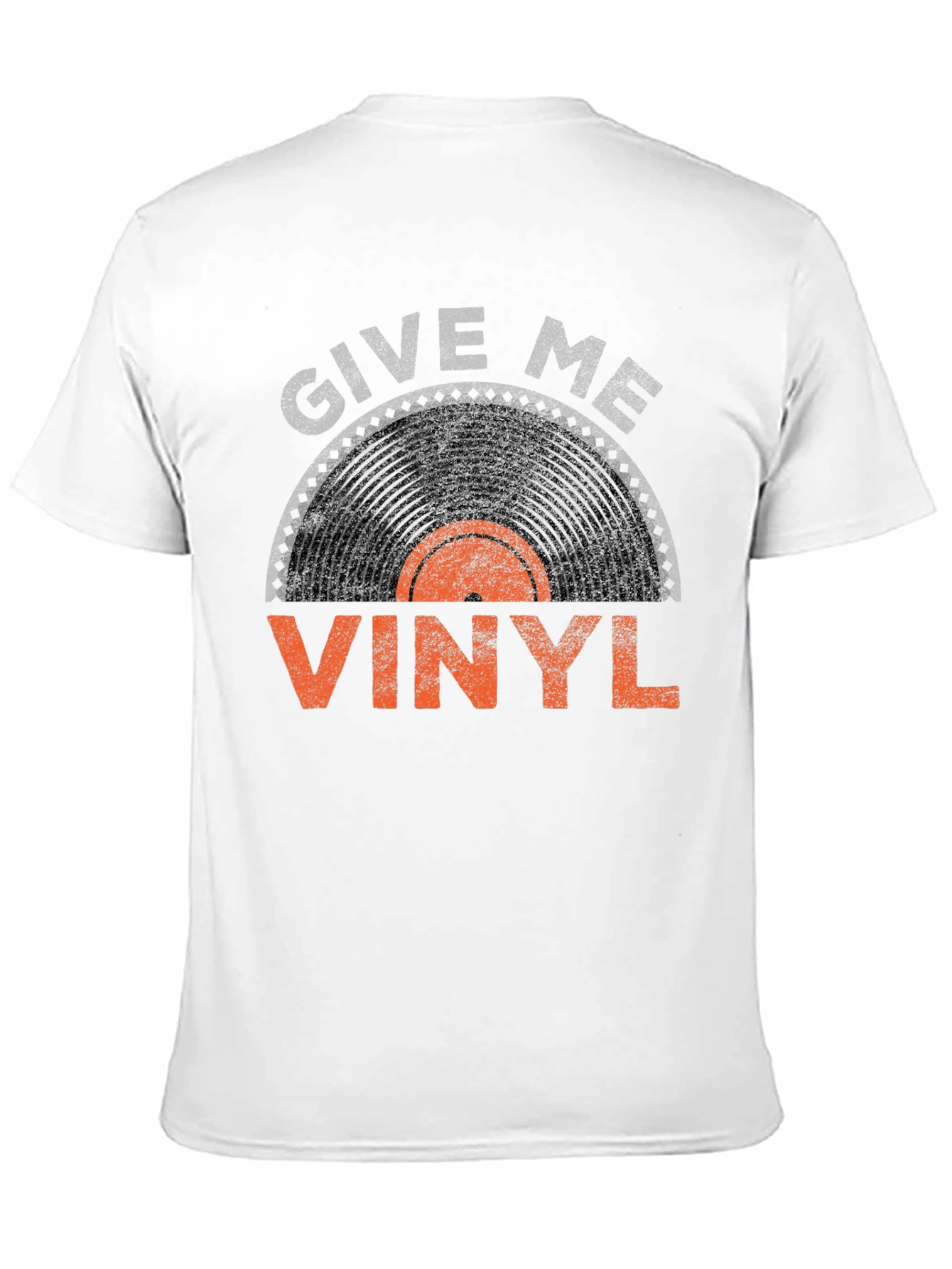 Give Me Vinyl Graphic Tee - Music Lover Shirt