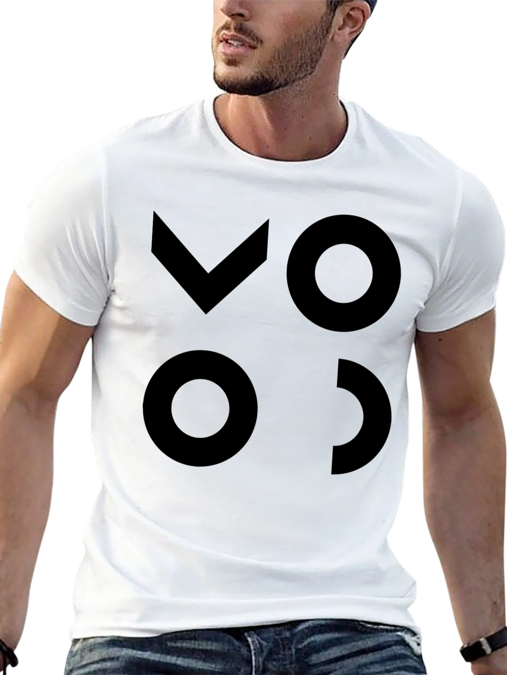 Modern Graphic Tee - VOO Design