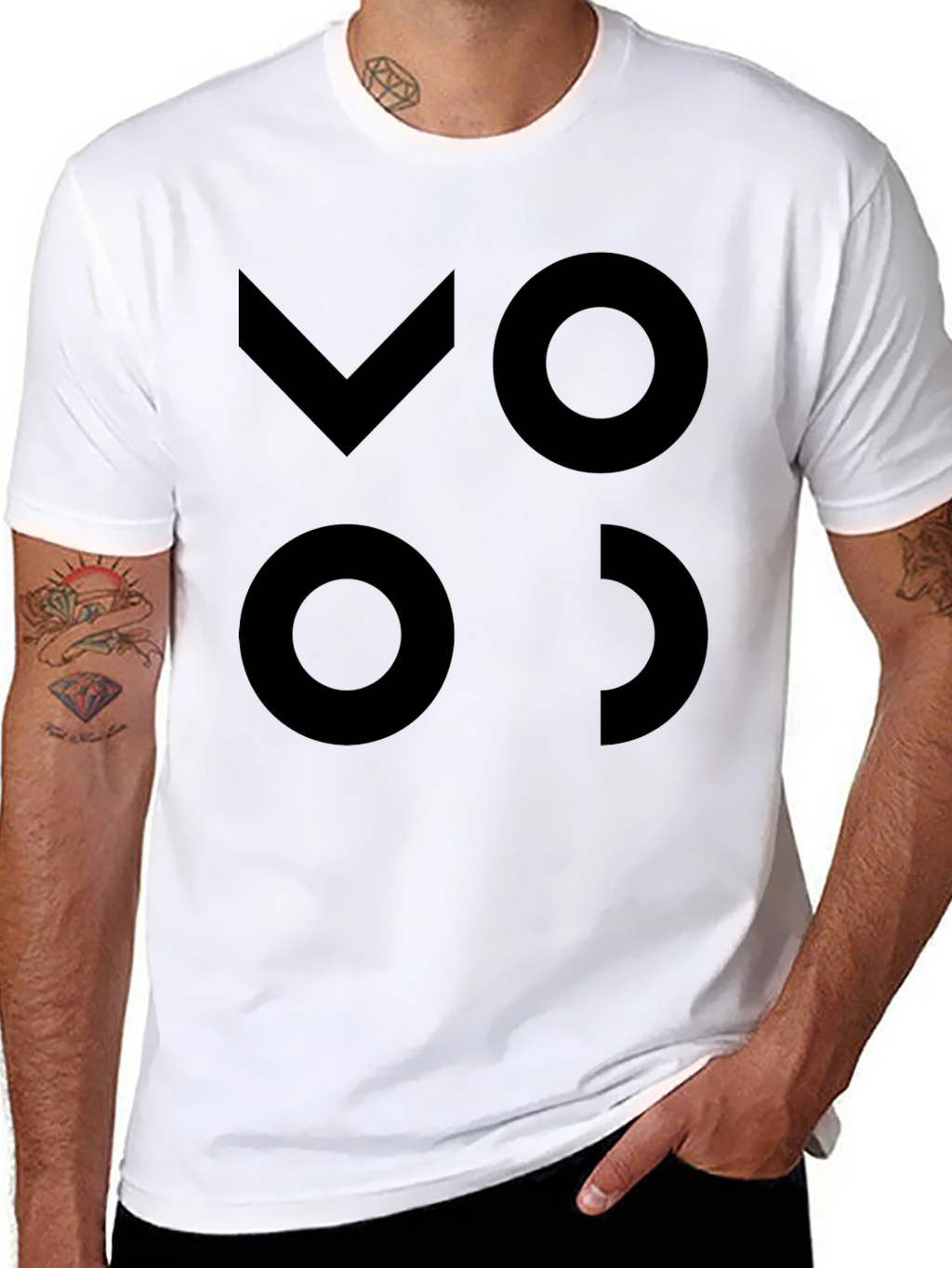 Modern Graphic Tee - VOO Design