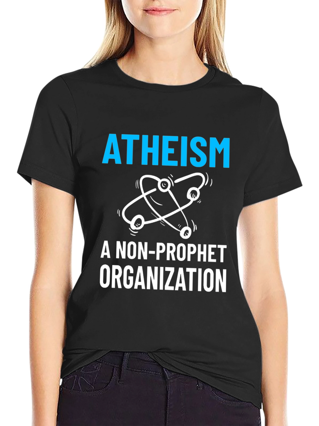 Atheism Non-Profit T-Shirt - Slogan Tee
