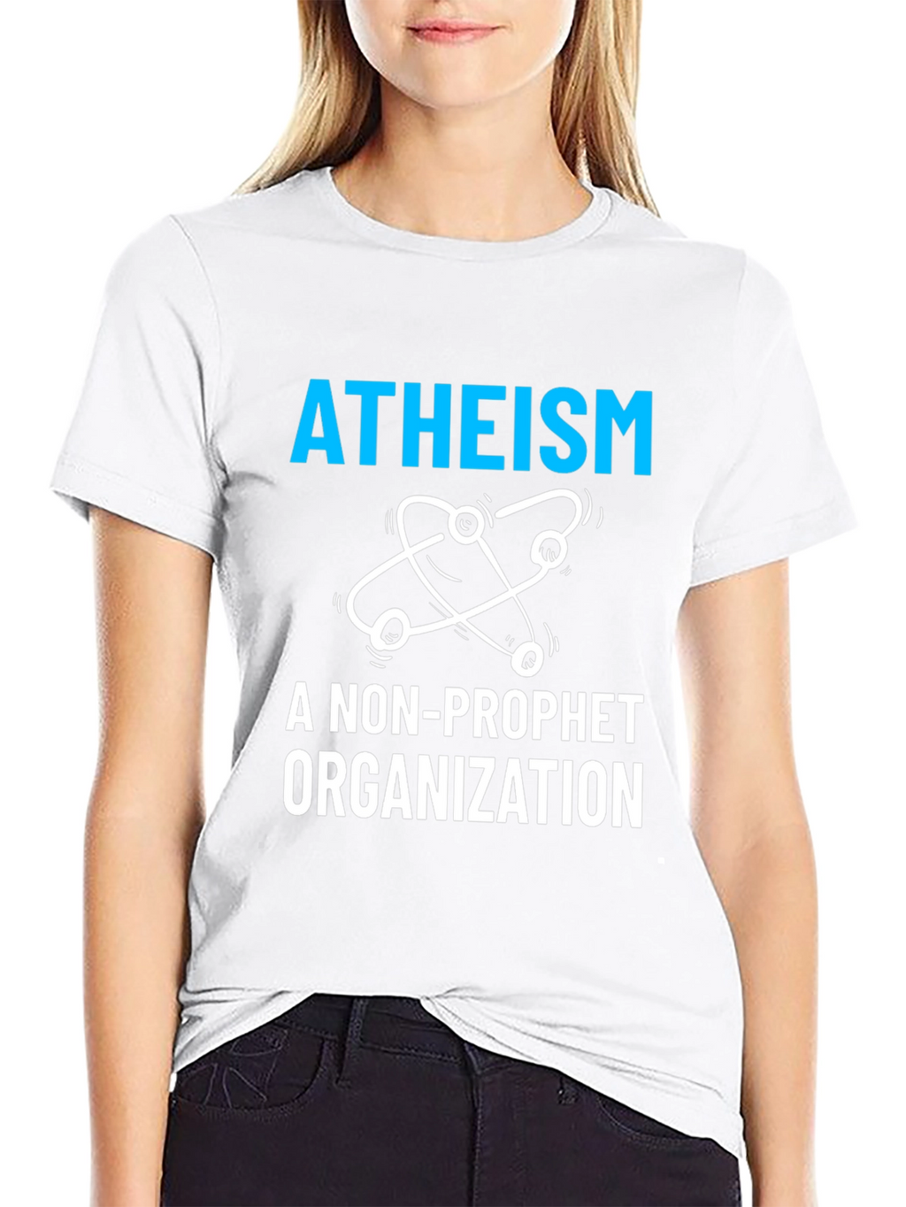 Atheism Non-Profit T-Shirt - Slogan Tee