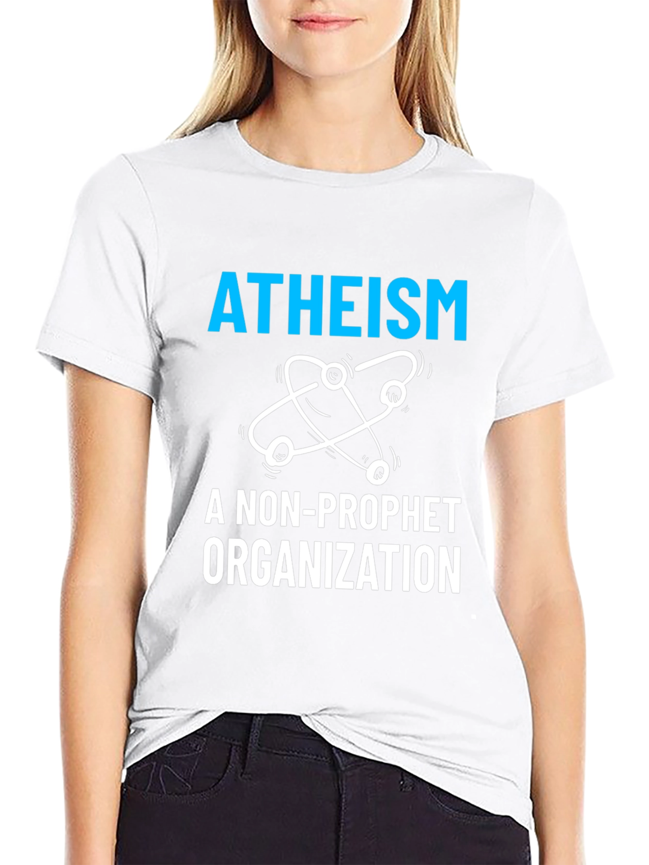 Atheism Non-Profit T-Shirt - Slogan Tee