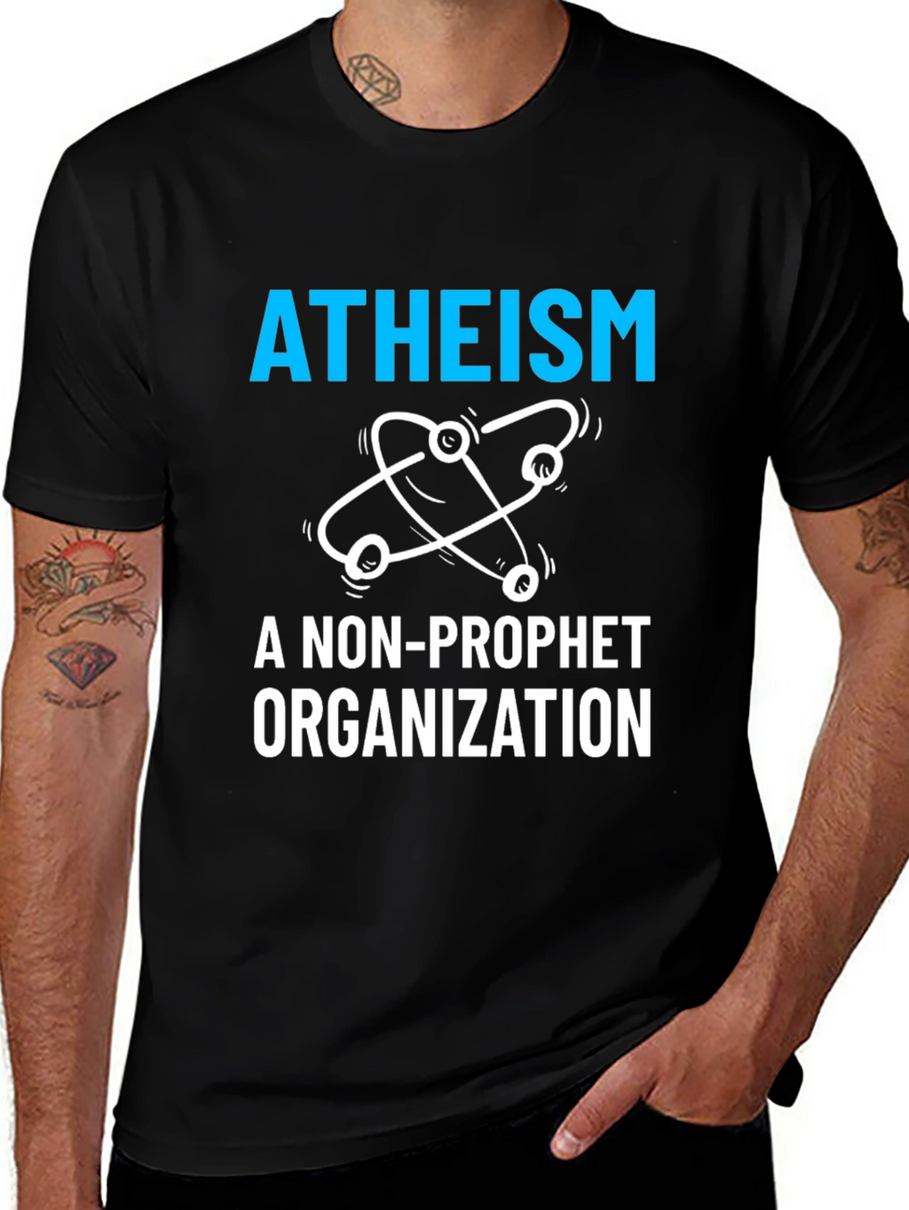 Atheism Non-Profit T-Shirt - Slogan Tee