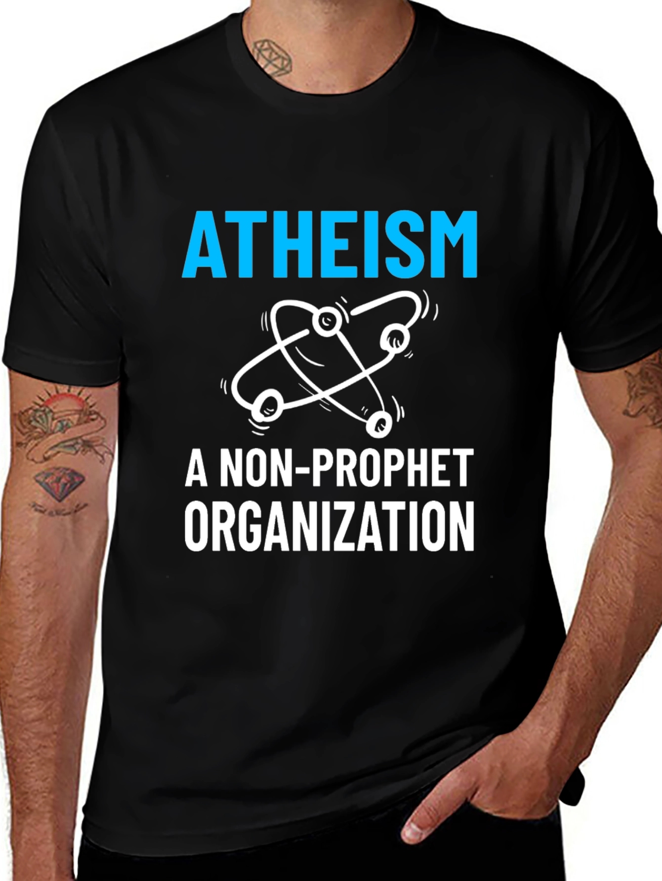 Atheism Non-Profit T-Shirt - Slogan Tee