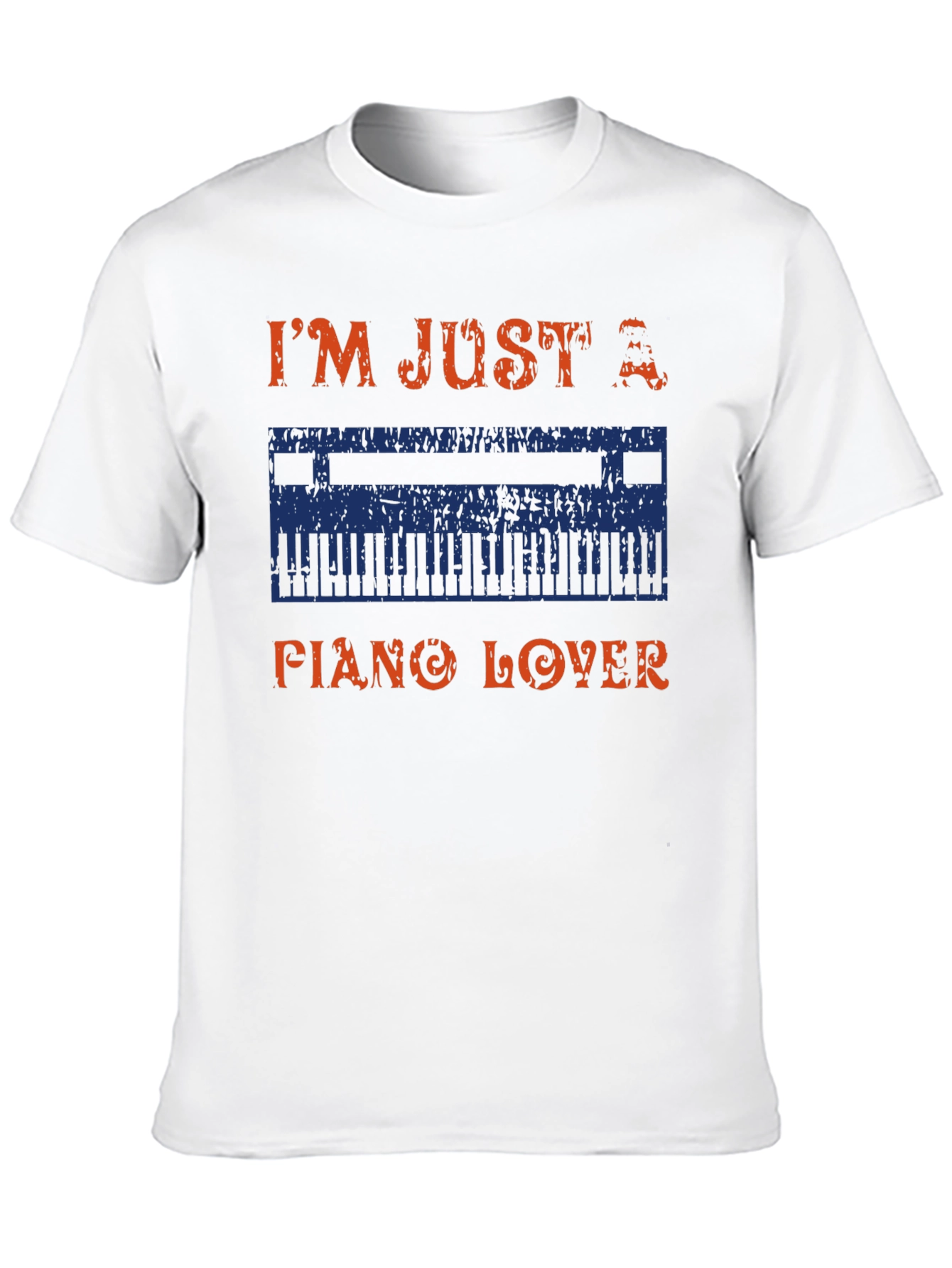 Im Just A Piano Lover Graphic T-Shirt