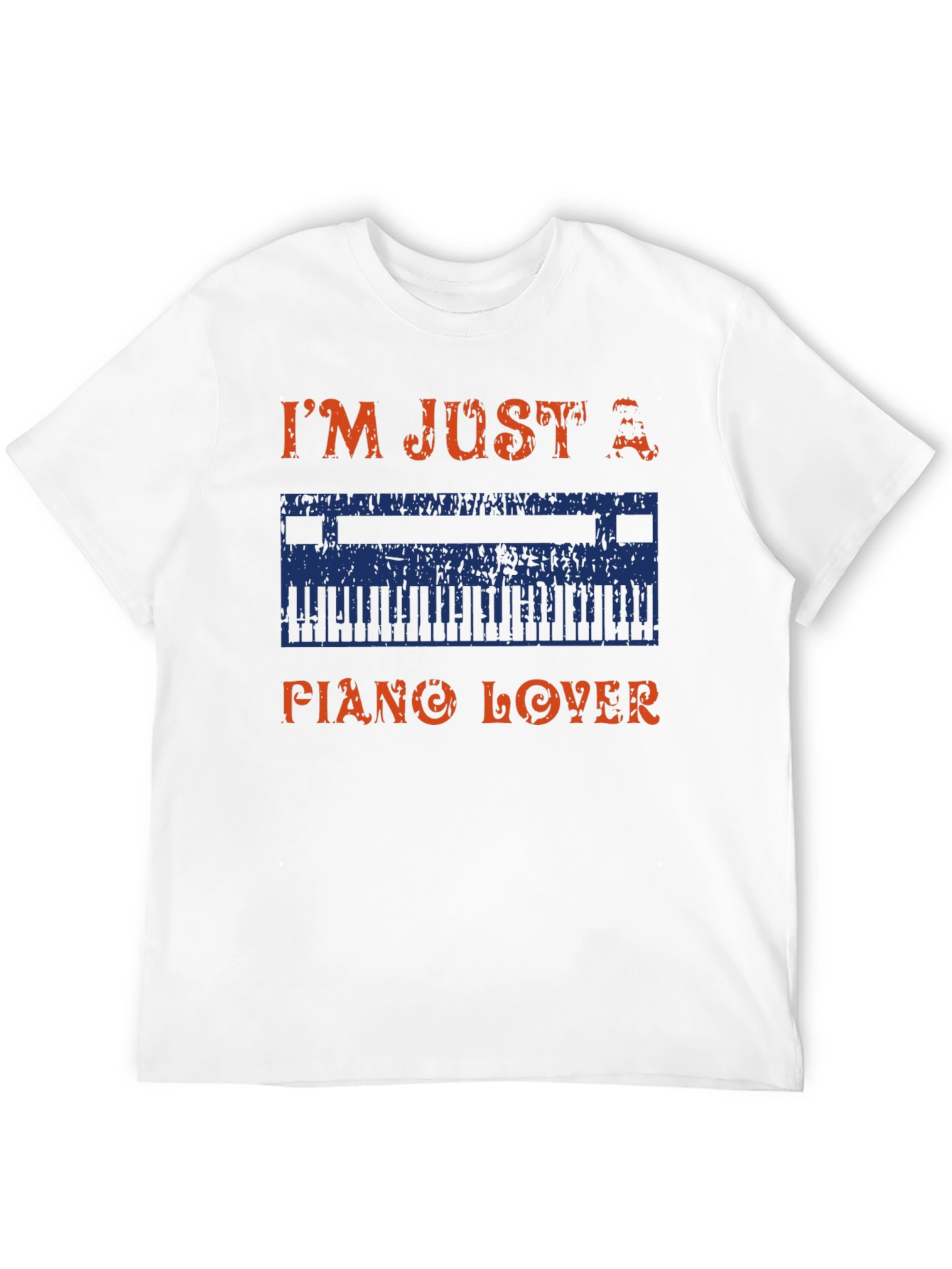 Im Just A Piano Lover Graphic T-Shirt