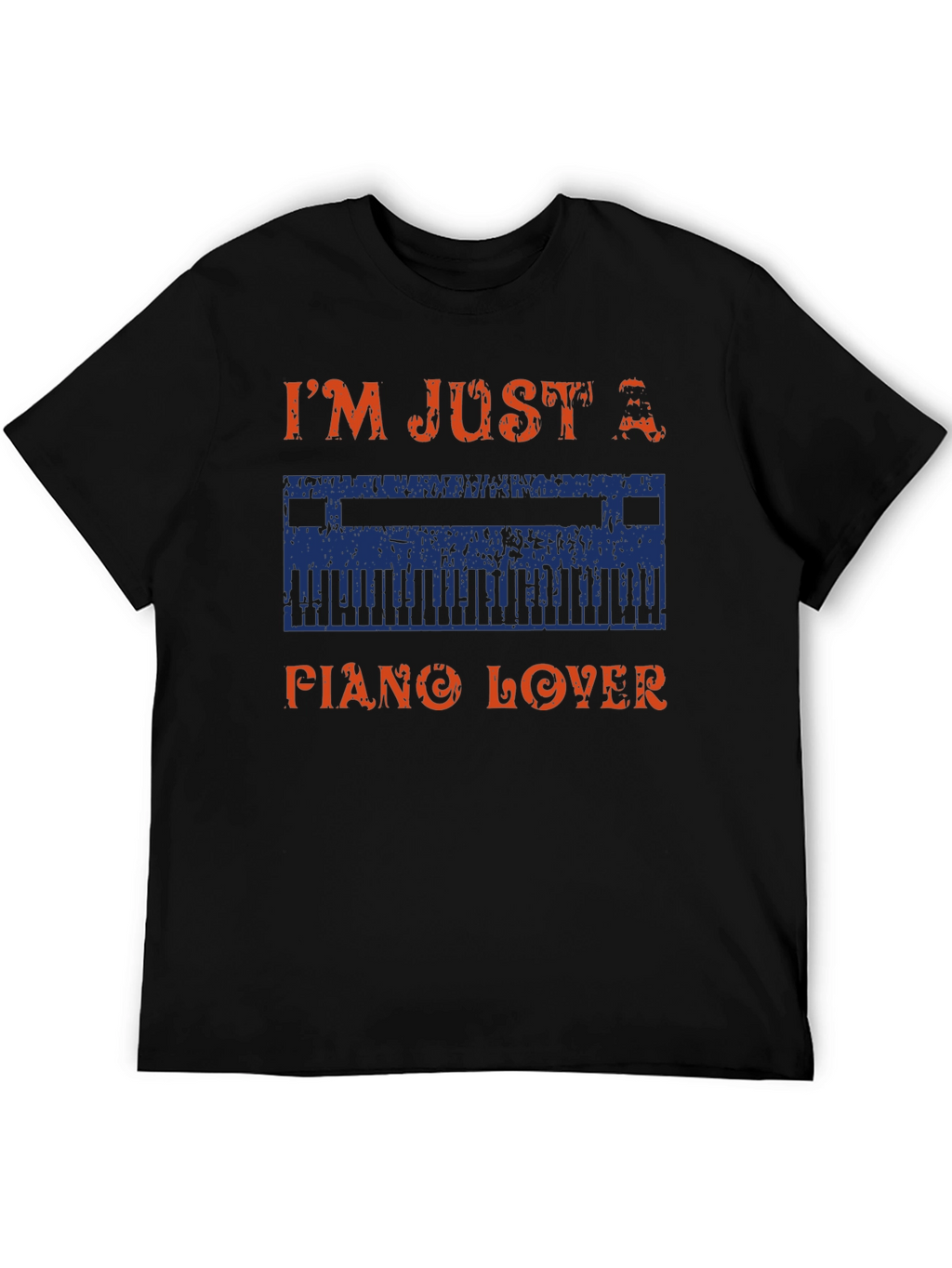 Im Just A Piano Lover Graphic T-Shirt