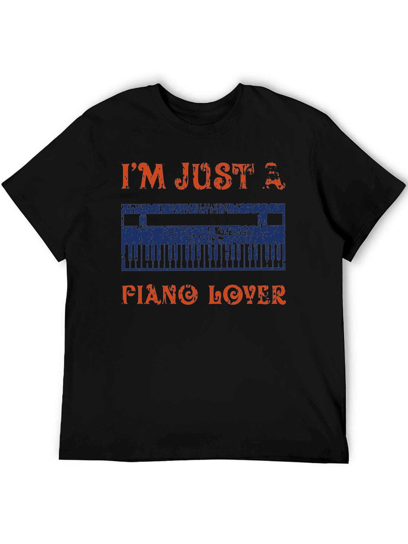 Im Just A Piano Lover Graphic T-Shirt
