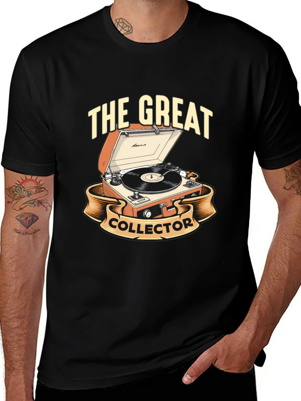 The Great Collector Turntable Graphic Tee
