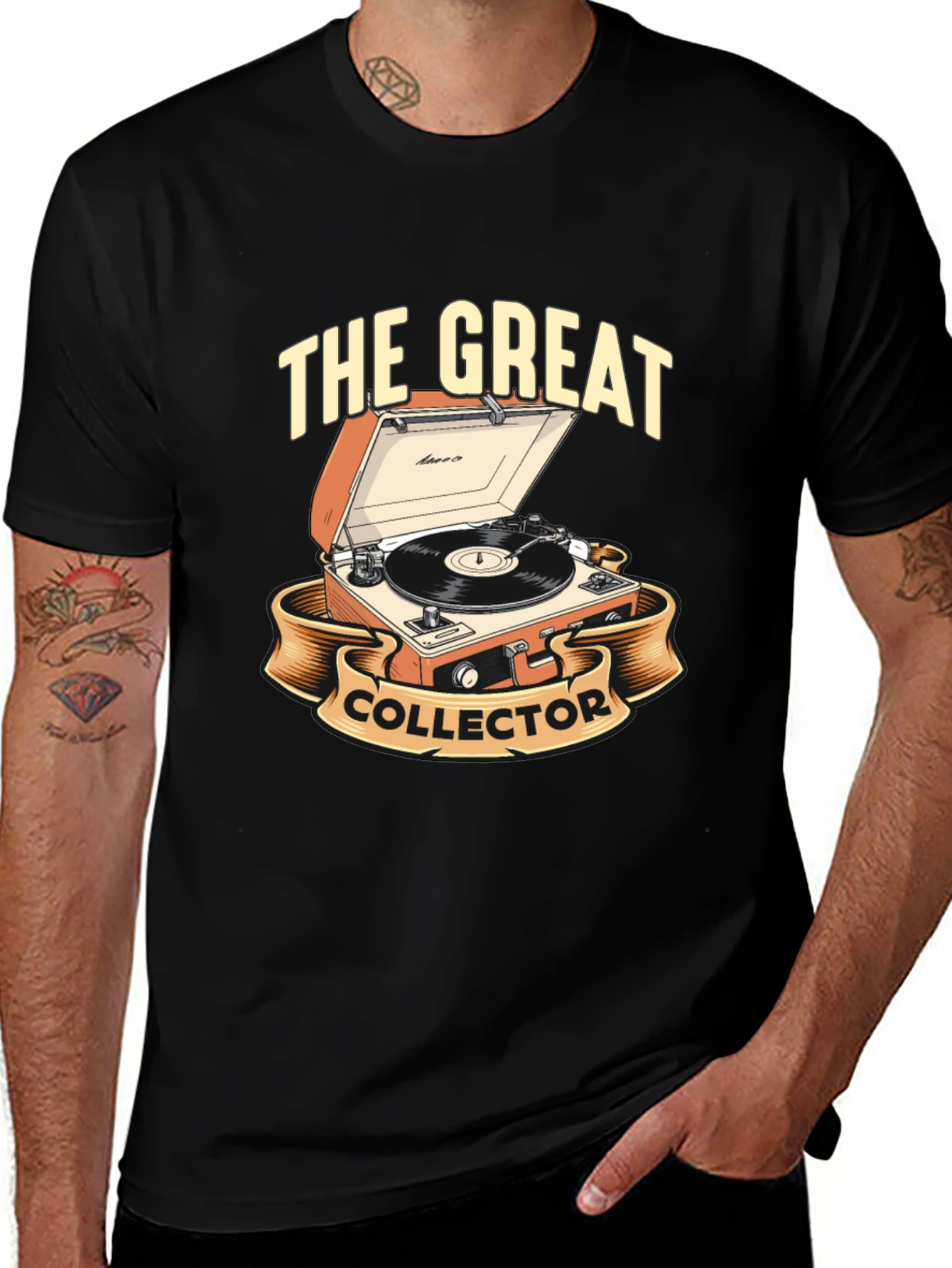 The Great Collector Turntable Graphic Tee