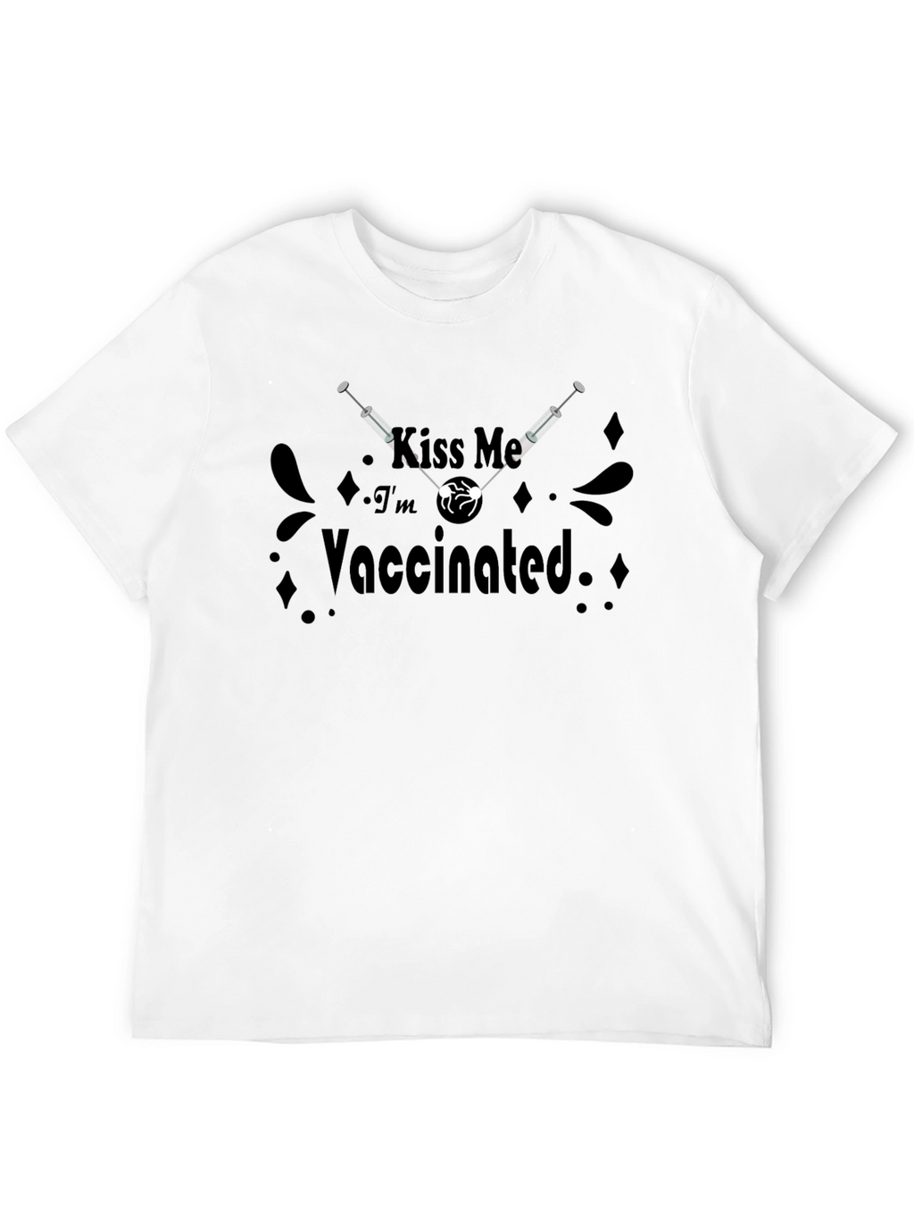Kiss Me Im Vaccinated T-Shirt