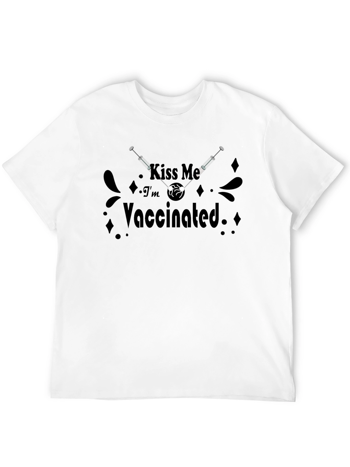 Kiss Me Im Vaccinated T-Shirt