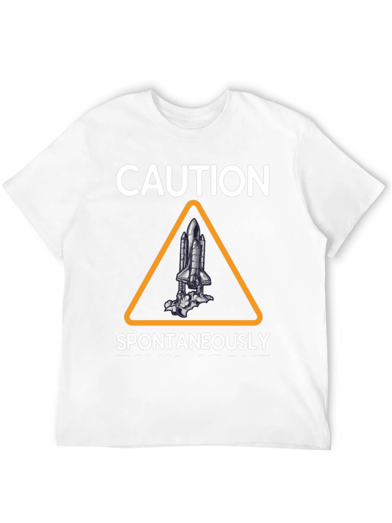 Caution Spontaneously Launches T-Shirt