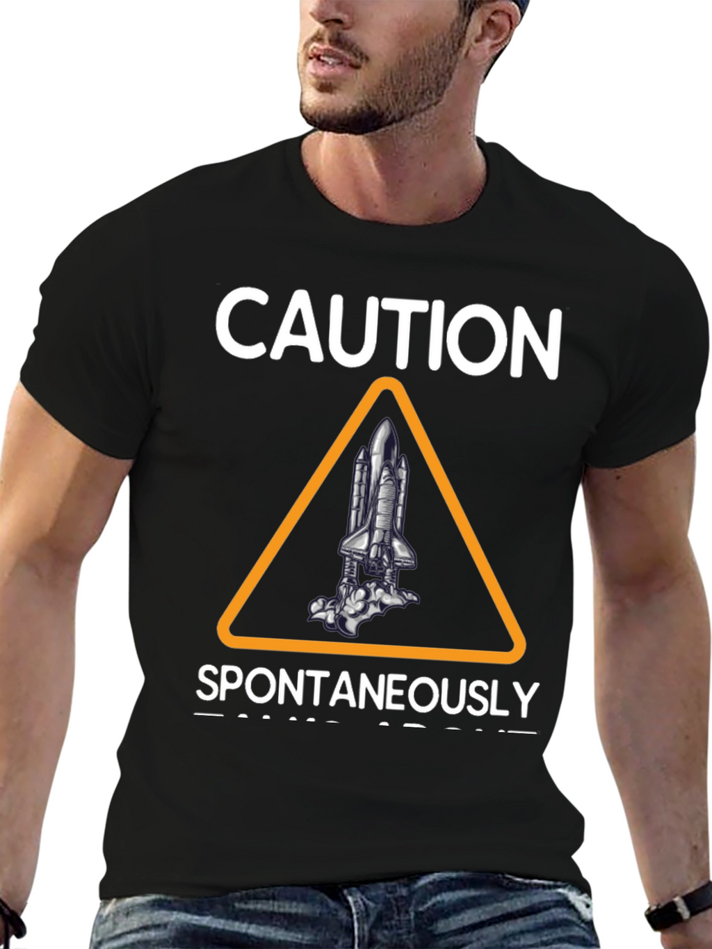 Caution Spontaneously Launches T-Shirt