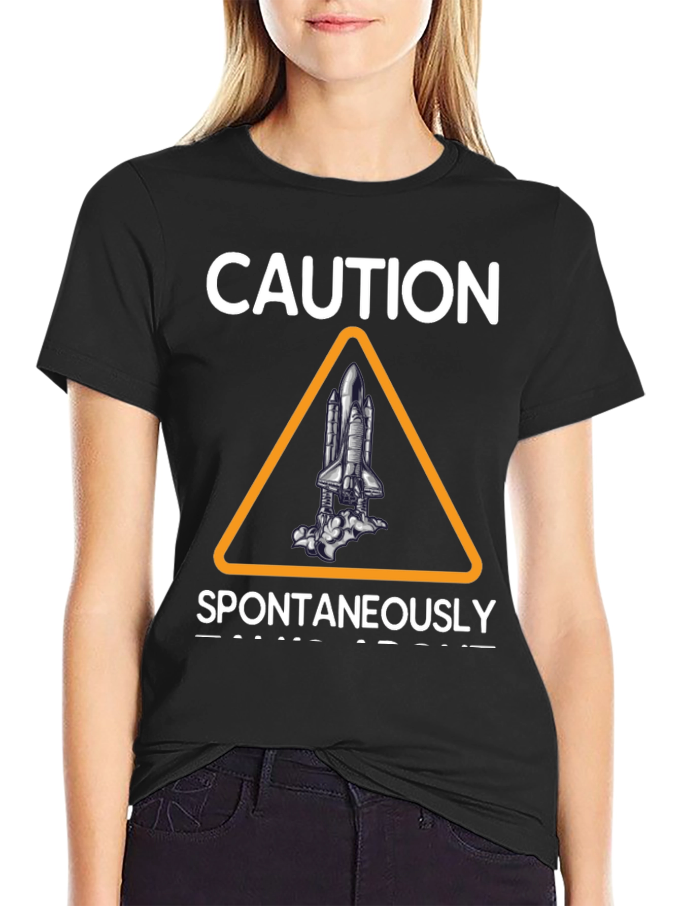 Caution Spontaneously Launches T-Shirt