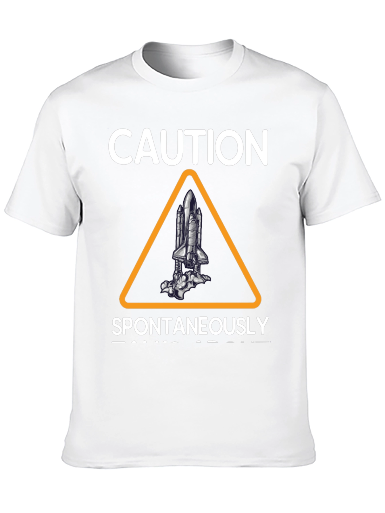 Caution Spontaneously Launches T-Shirt