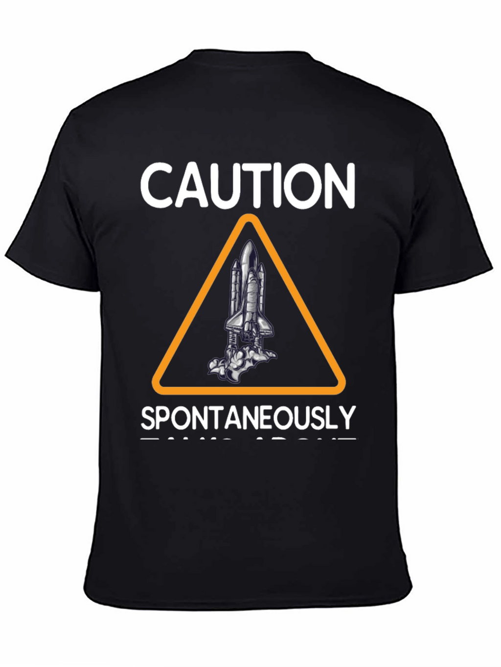 Caution Spontaneously Launches T-Shirt