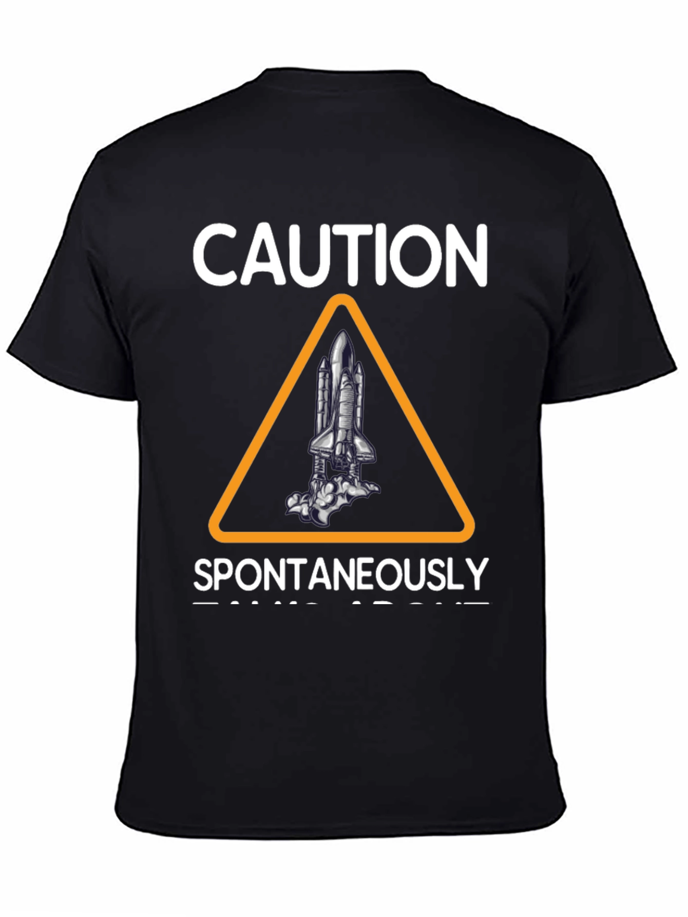 Caution Spontaneously Launches T-Shirt
