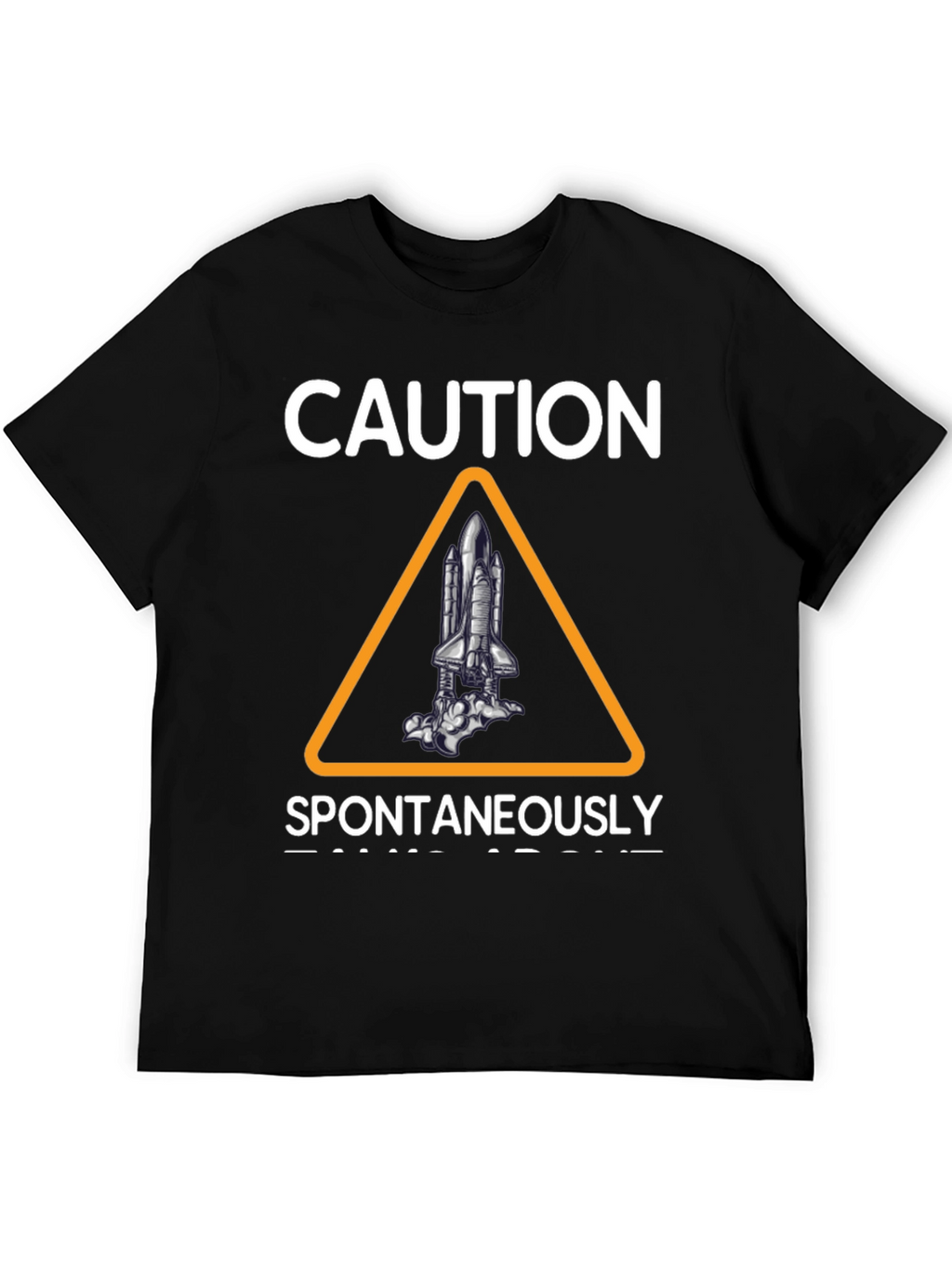 Caution Spontaneously Launches T-Shirt