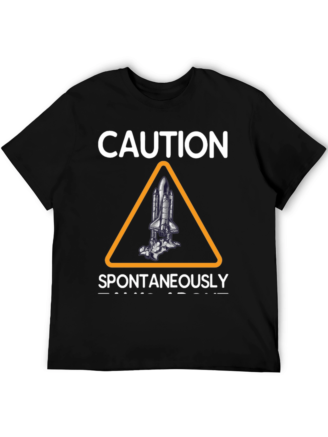 Caution Spontaneously Launches T-Shirt