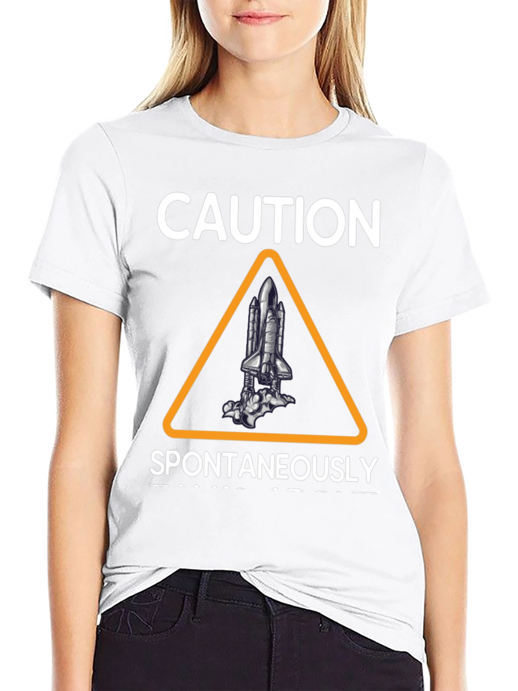 Caution Spontaneously Launches T-Shirt