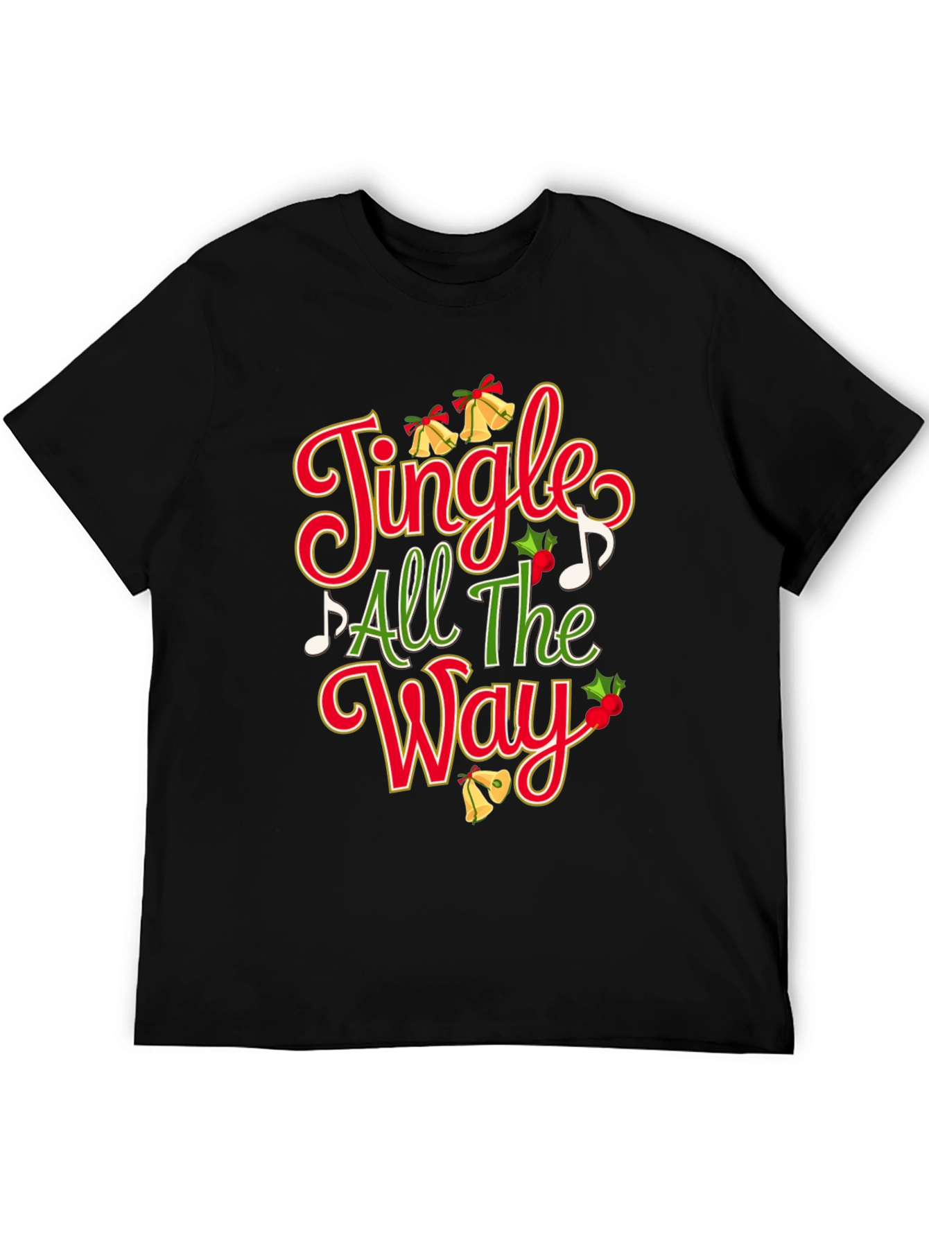 Festive Jingle All The Way Christmas T-Shirt