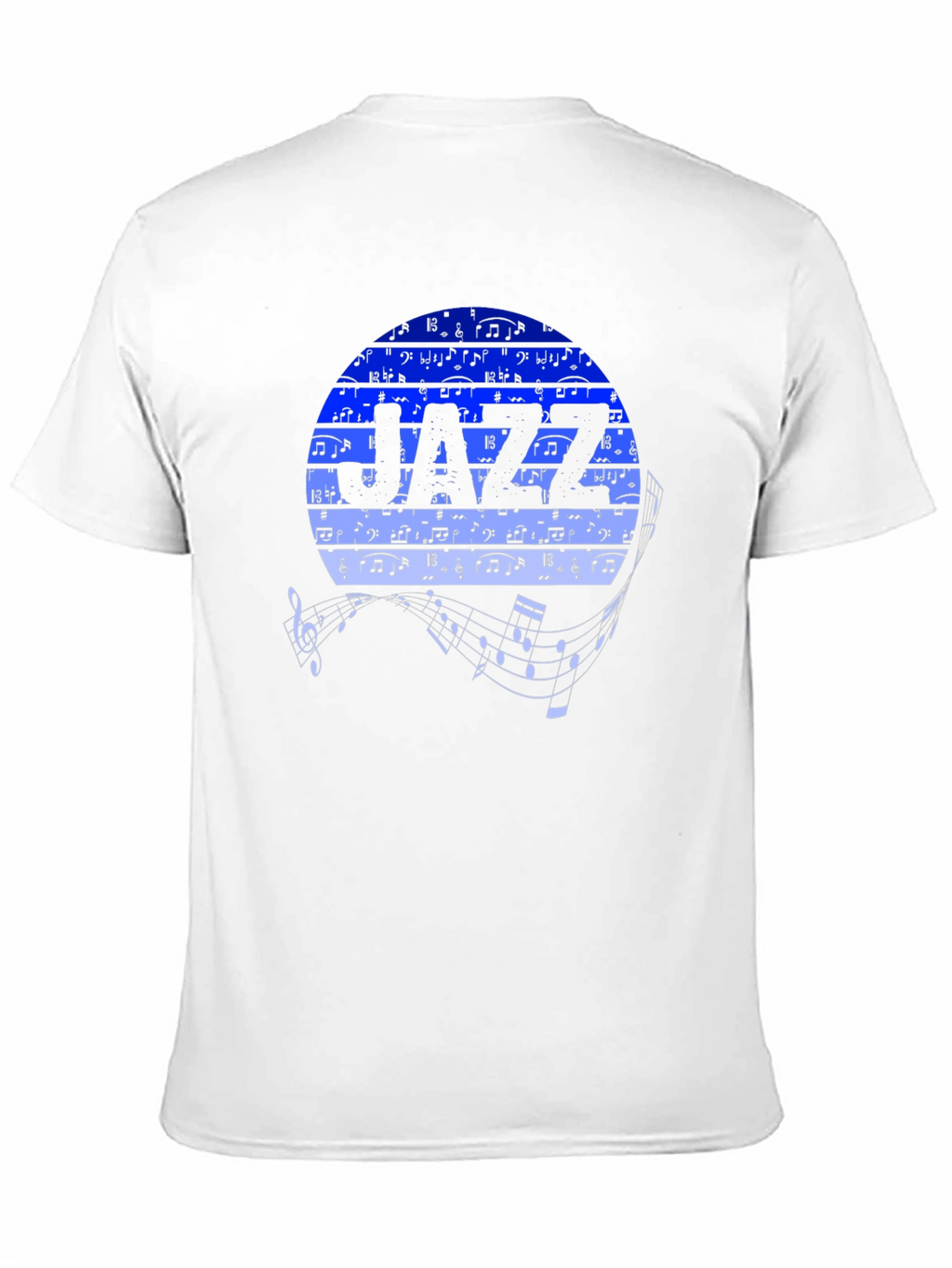 Jazz Music T-Shirt - Round Graphic Tee