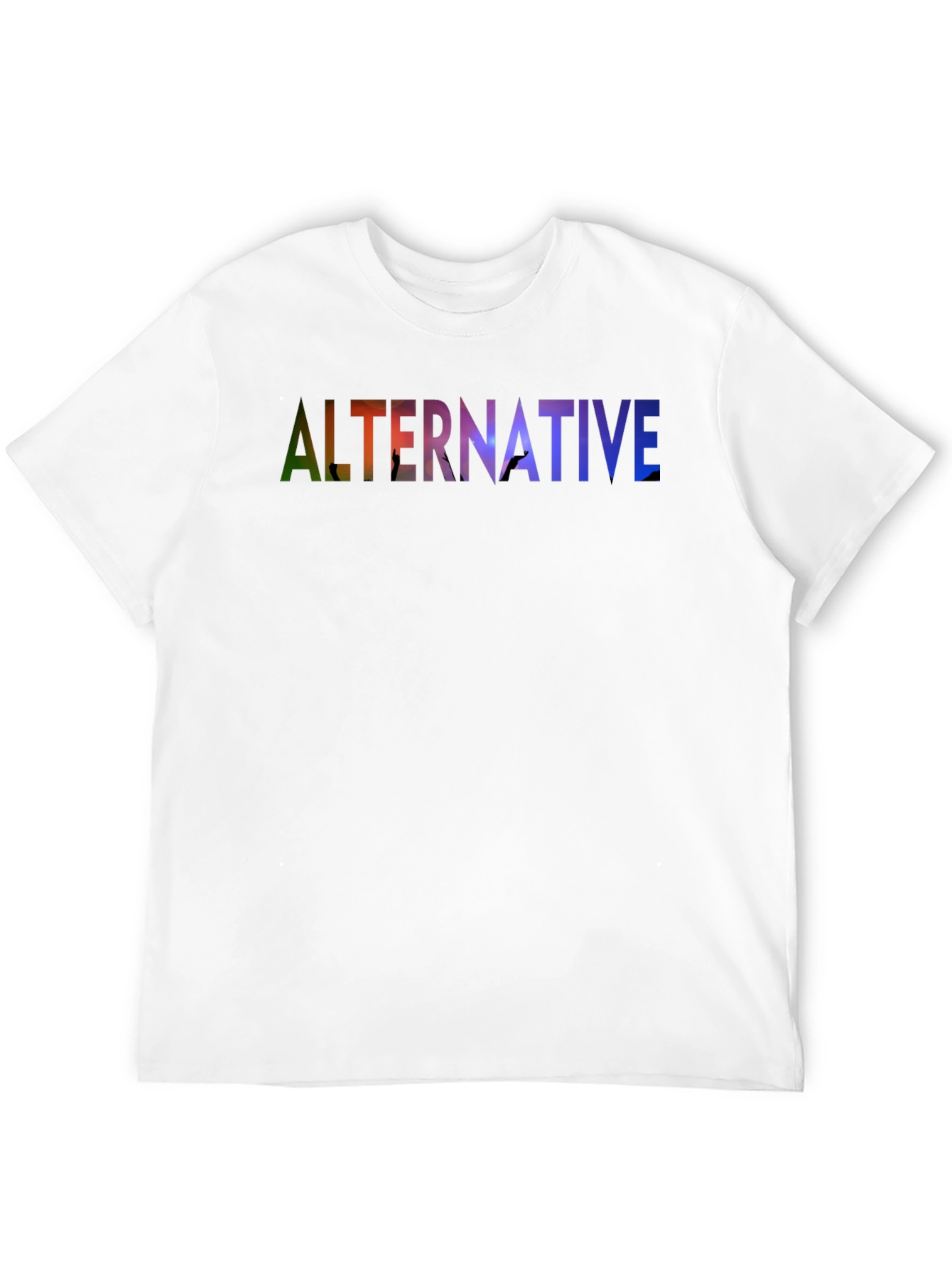 Alternative Graphic Print Black T-Shirt