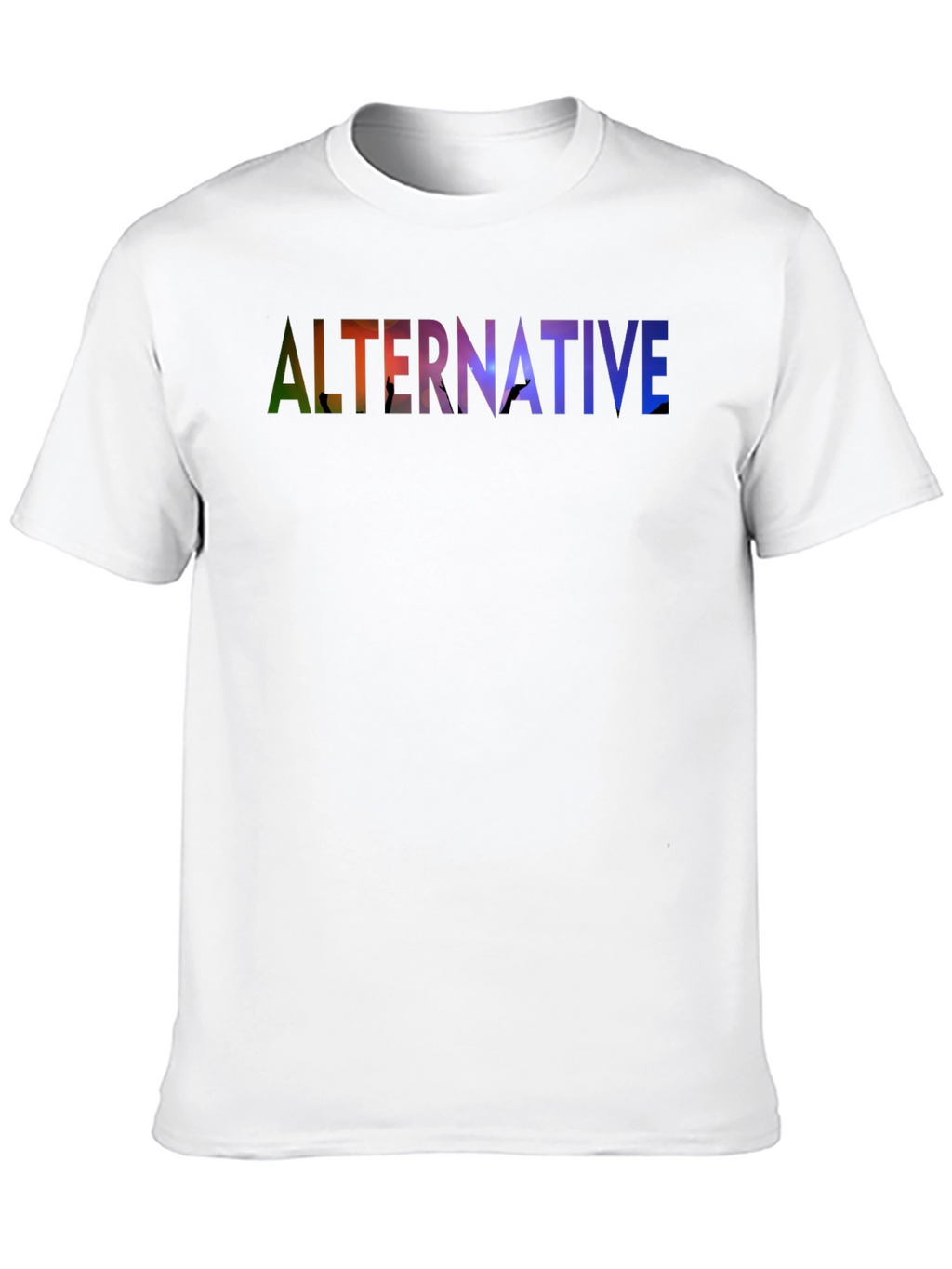 Alternative Graphic Print Black T-Shirt