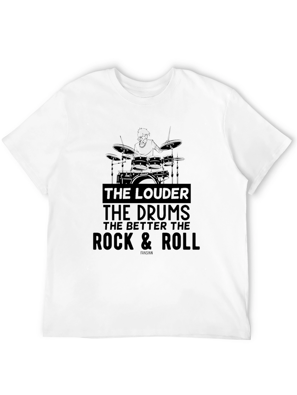 Rock & Roll Drummer T-Shirt